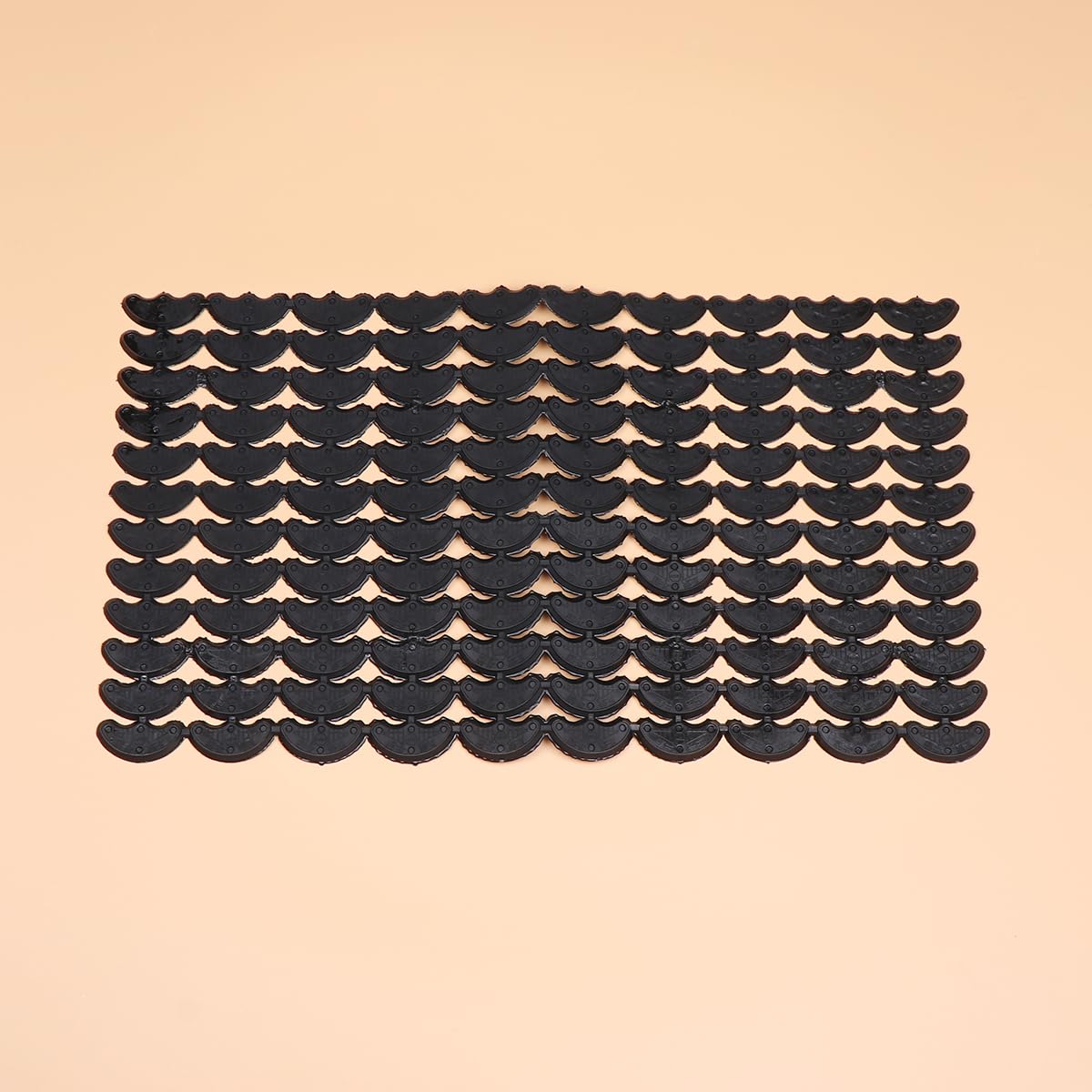 Healifty 60 Pairs Non-Slip Self-Adhesive Shoe Grips - Anti-Skid Rubber Sole Protectors for Women's High Heels (Small, Black) | Perfect for Slippery Floors & Protecting Delicate Shoe Soles