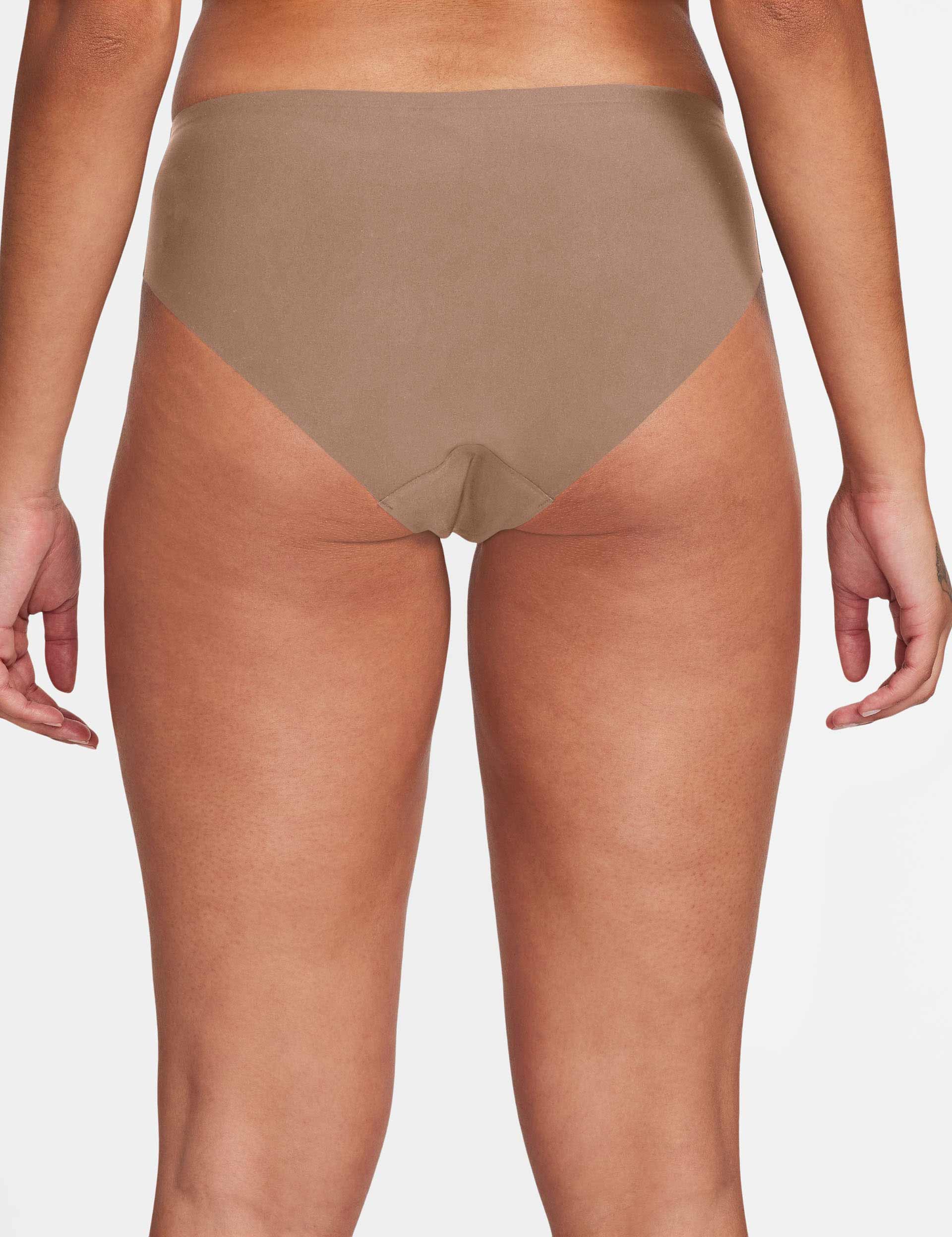 Leak Protection Period Briefs for Women - Desert Dust & White Colors - Comfortable Incontinence Underwear for Day & Night Use