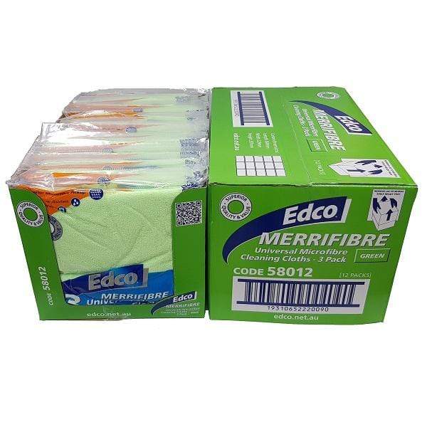 Premium Microfiber Dusting Cloths (3-Pack) - Super Soft, Lint-Free Cleaning Cloths for Home, Car & Electronics - Edco Merrifibre High Quality Dusting Wipes