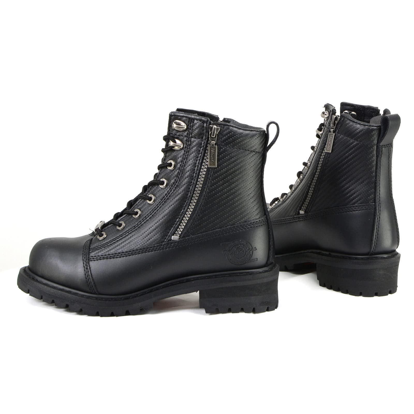 Premium Accelerator Leather Motorcycle Boots for Men - Durable & Comfortable Riding Boots for Long-Distance Touring & Cruising