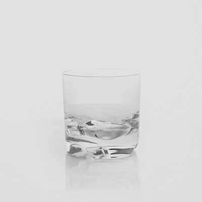 Bev Tek 10 oz Clear Polycarbonate Rocks Glasses - Set of 48, 3.5