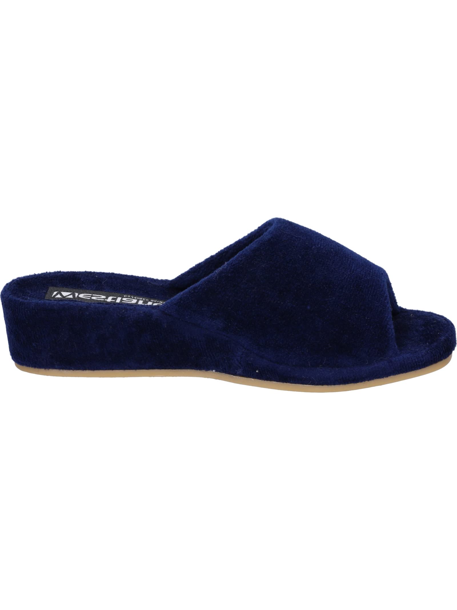 Romika Men's Slippers - Blue Blau Marine 503 - Comfortable Indoor House Shoes - Size US 5 - Perfect for Relaxing at Home, Lounging & Cozy Comfort