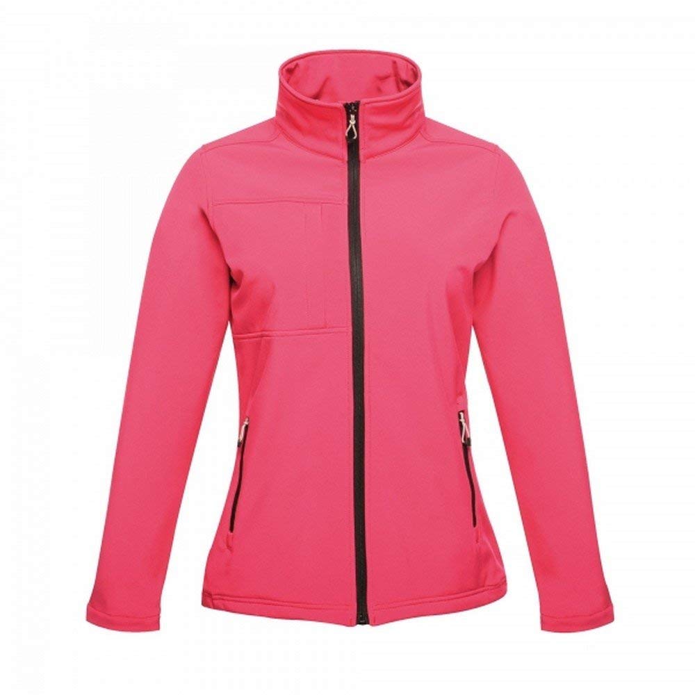 Women's Regatta Octagon II 3-Layer Membrane Softshell Jacket - Waterproof Windproof Winter Coat for Hiking, Skiing & Outdoor Activities