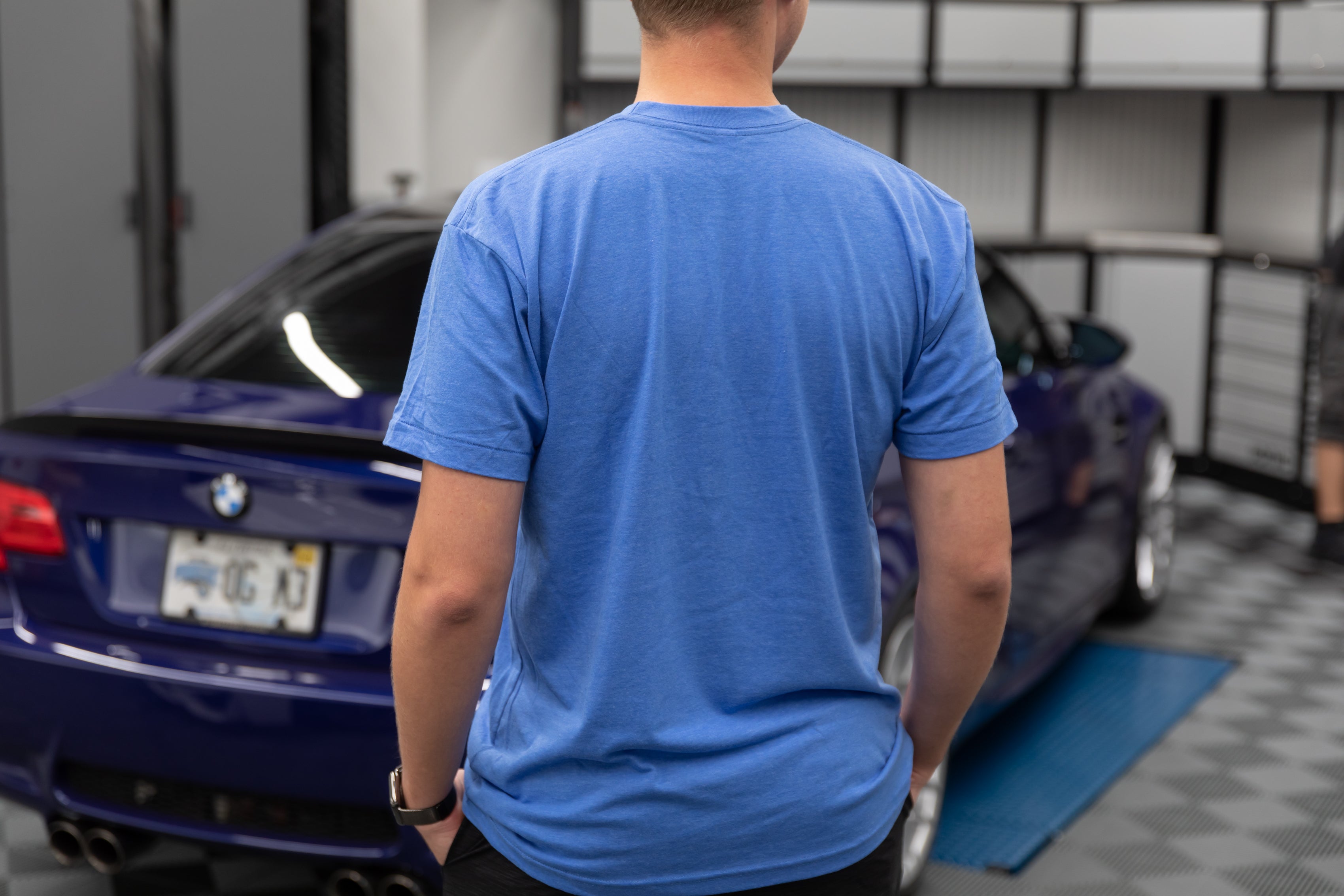 Obsessed Garage Logo T-Shirt - Premium Cotton Tee for Car Enthusiasts - Perfect for Car Shows, Meetups & Casual Wear