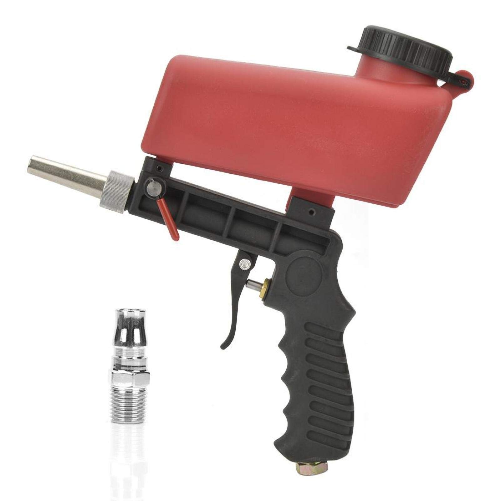 Professional Sandblasting Gun Kit - Handheld Air Sandblaster with 1/4