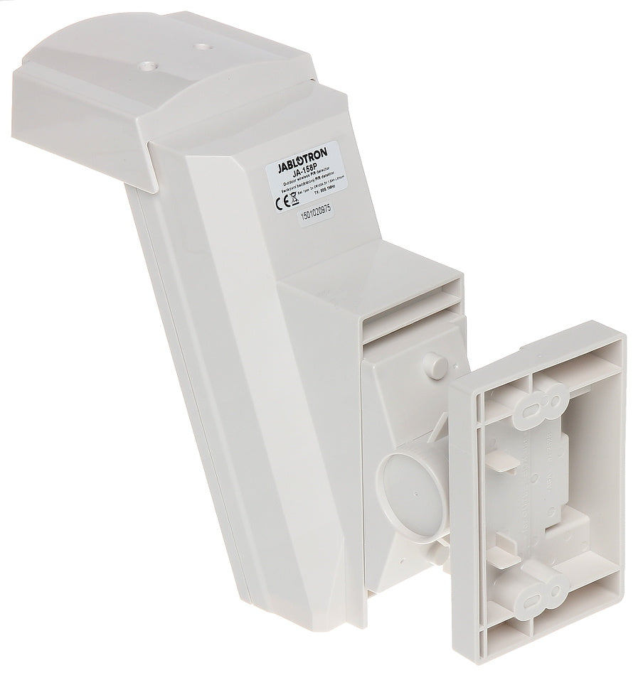 JA 158P Wireless Outdoor PIR Motion Sensor Detector - Weatherproof Security Light for Home, Garden, and Garage Protection