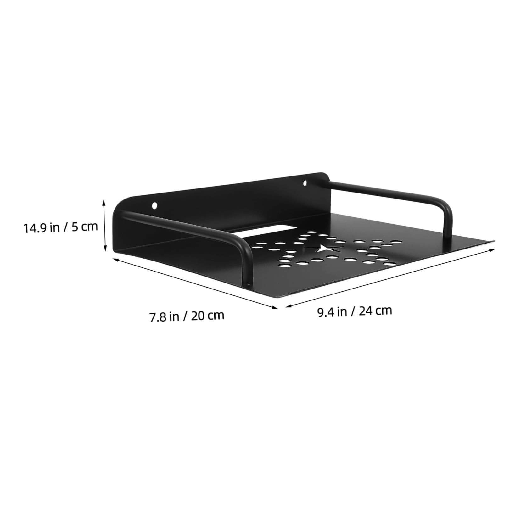 DIYEAH 3-Pack Universal Wall Mount Bracket for Projector, Camera & WiFi Router - Heavy Duty Adjustable Shelf for Home Theater, Security System & Office Network Setup