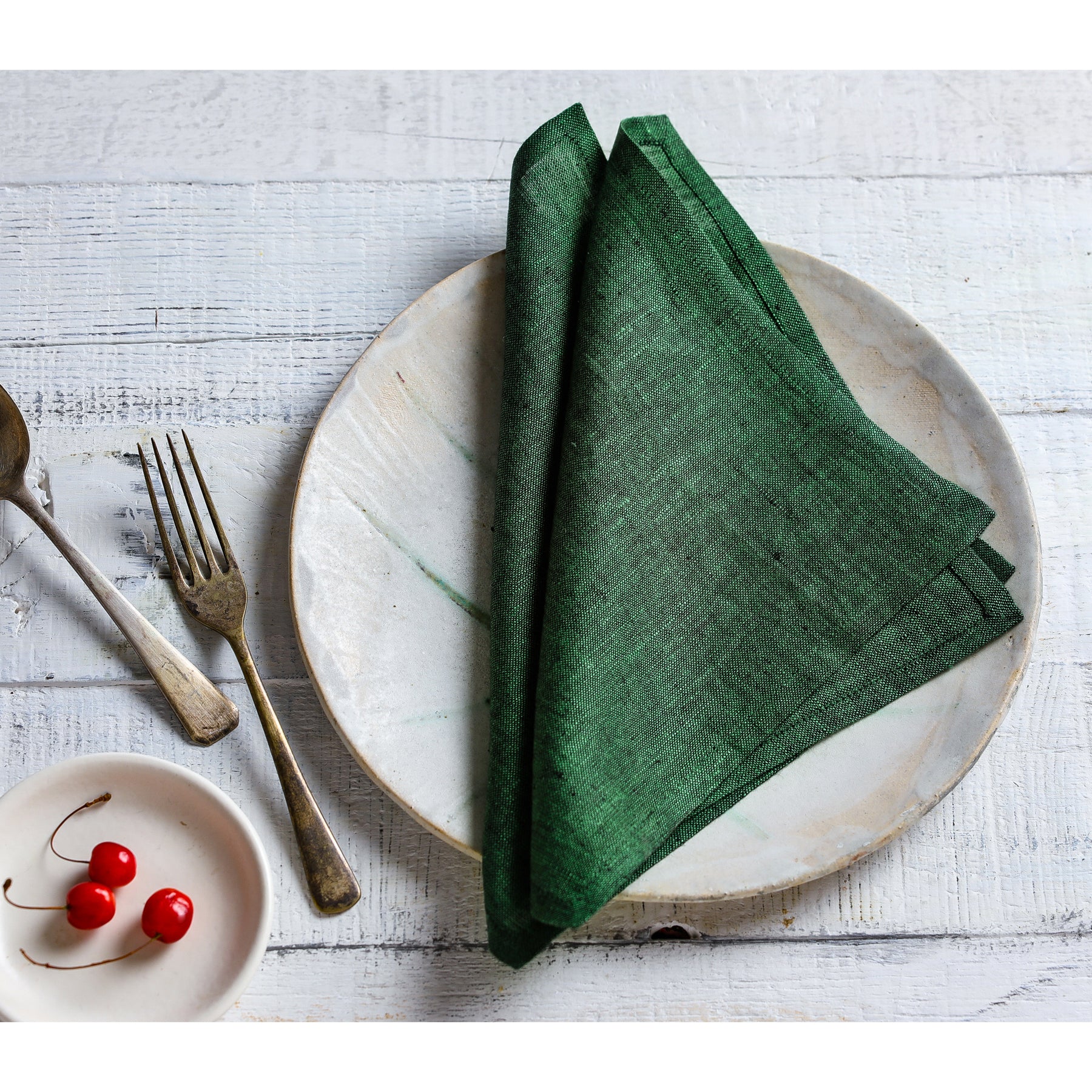Premium Cocktail Napkins Set of 12 - Elegant Athena Design for Parties, Weddings & Home Entertaining - Absorbent & Disposable Paper Napkins for Drinks & Appetizers