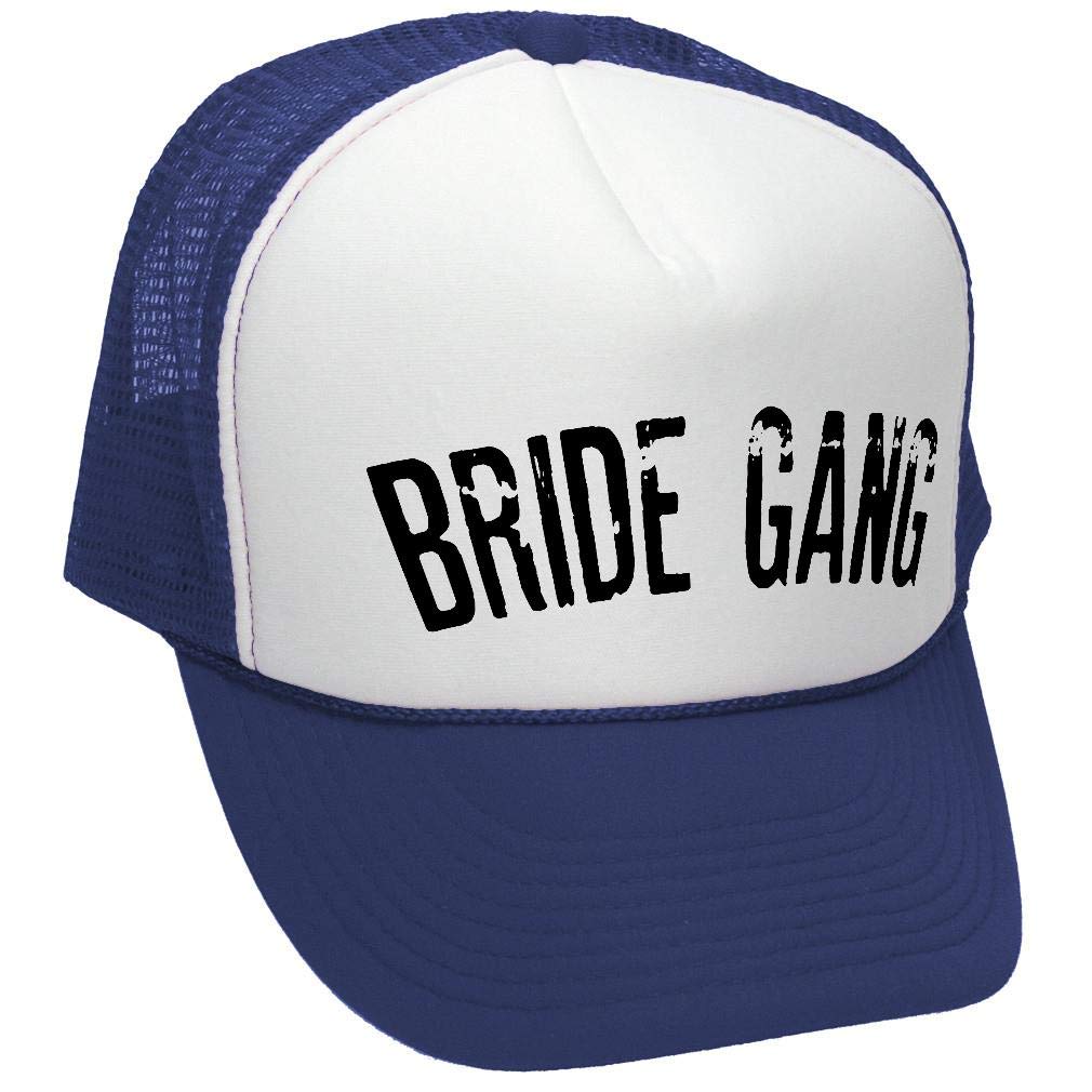 Vintage Style The Goozler Bride Gang Trucker Hat - Adjustable Snapback Cap for Women & Men - Perfect for Weddings, Bachelorette Parties & Country Music Festivals