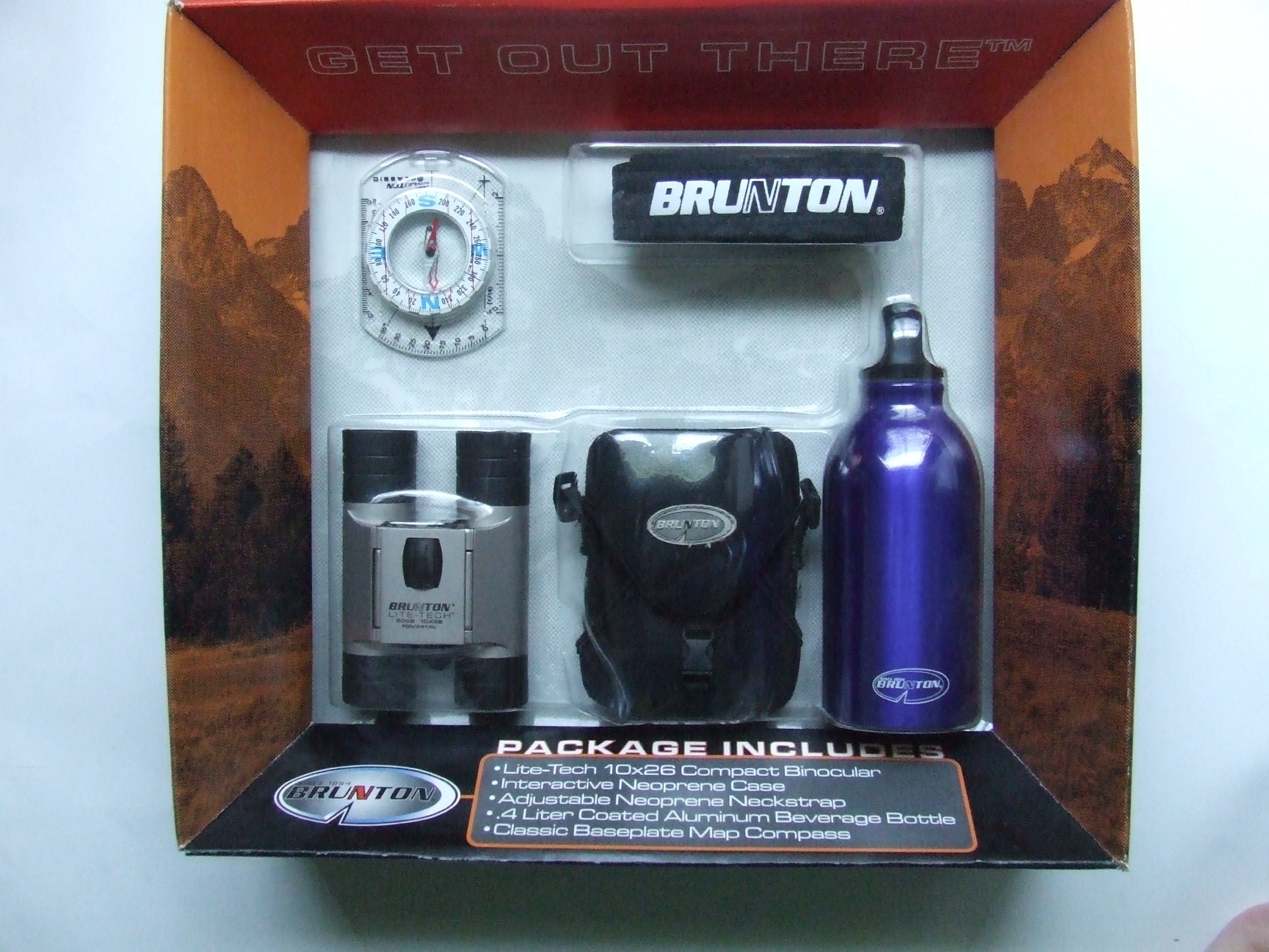 Brunton Get Out There Hiking Kit - Premium Outdoor Gear for Hiking & Camping - Perfect for Backpacking, Trail Adventures & Survival Essentials
