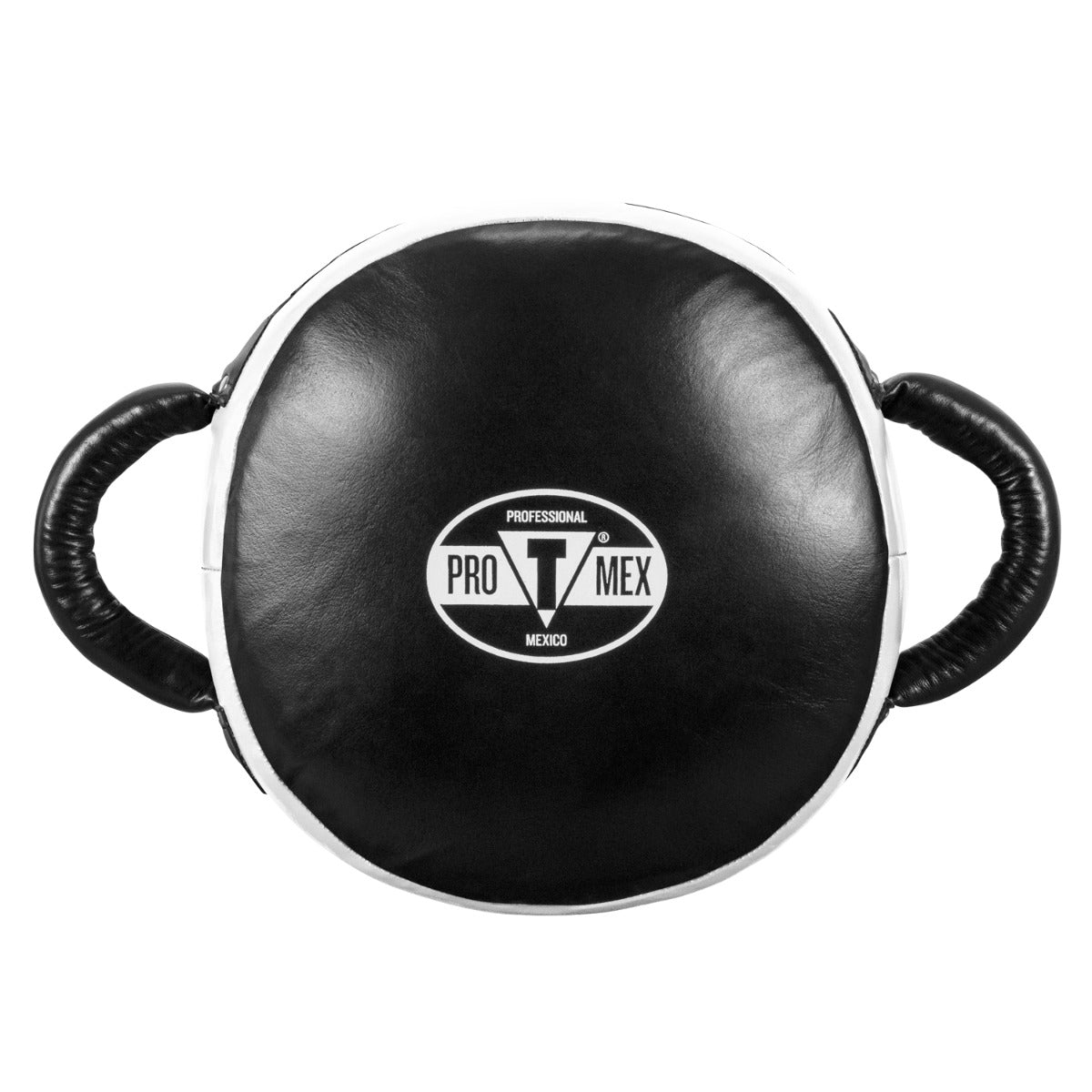 Pro Mex Accuracy Leather Pro Punch Shield 2.0 - Premium Boxing Training Equipment for MMA, Muay Thai & Kickboxing - Durable Focus Mitts for Combat Sports & Fitness Training