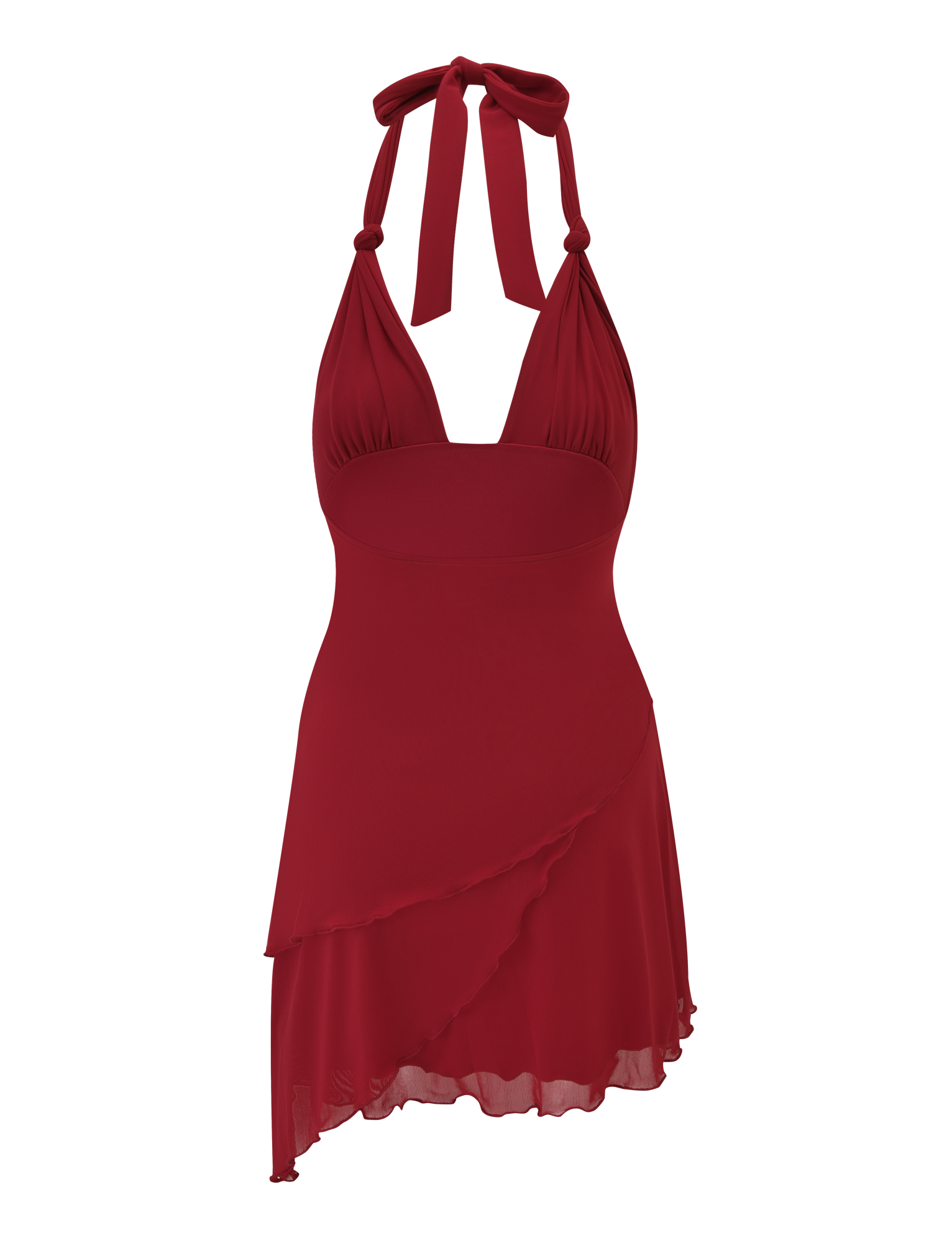 FRIEDA Mini Dress in Red - Stylish & Comfortable Women's Casual Dress for Parties, Dates & Everyday Wear