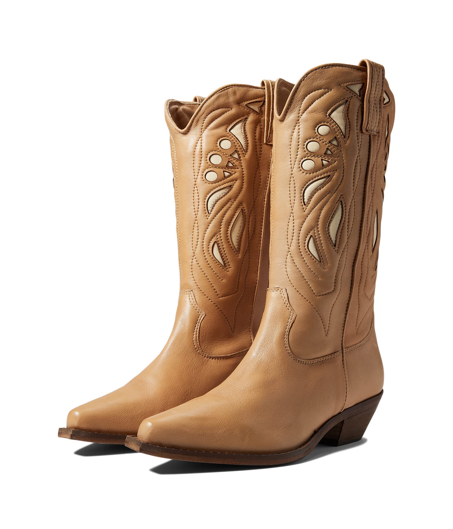 Free People Rancho Mirage Boots - Women's Boho Western Ankle Boots for Fall & Winter | Stylish & Comfortable Cowgirl Boots for Casual Outfits, Music Festivals & Country Events