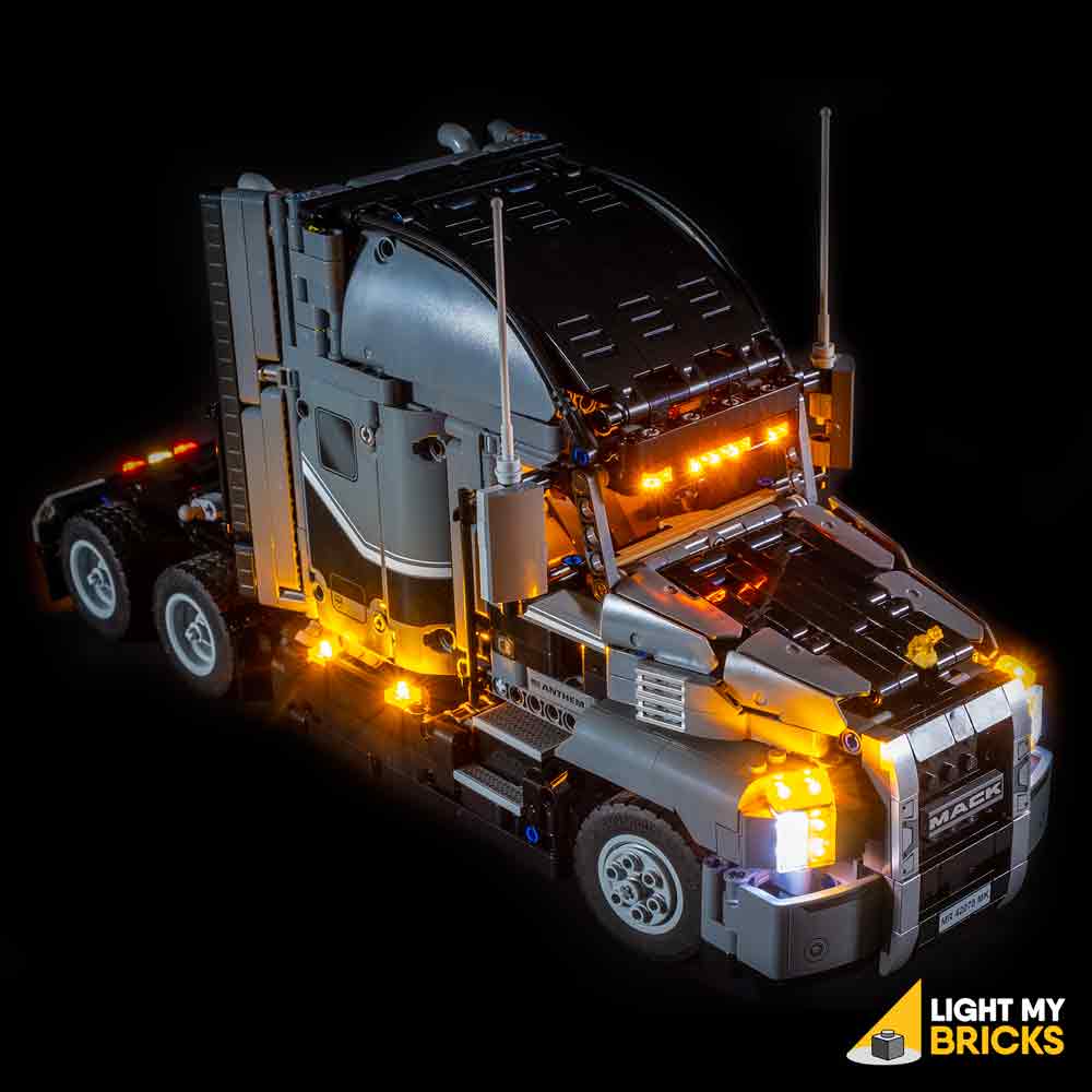 LEGO Mack Anthem #42078 1.0 Light Kit - LED Lighting Set for LEGO Trucks - Perfect for Night Displays & Model Showcases