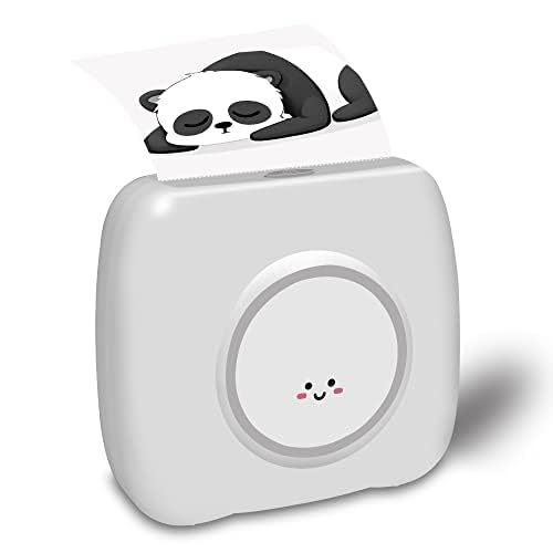 AOVIKOOD Portable Bluetooth Label Printer - Wireless Sticker Maker for Journaling, Scrapbooking, DIY Crafts, Travel Organizing & Kids Gifts | Inkless Thermal Printing Technology | iOS & Android Compatible | Perfect for Home, Office & School Use