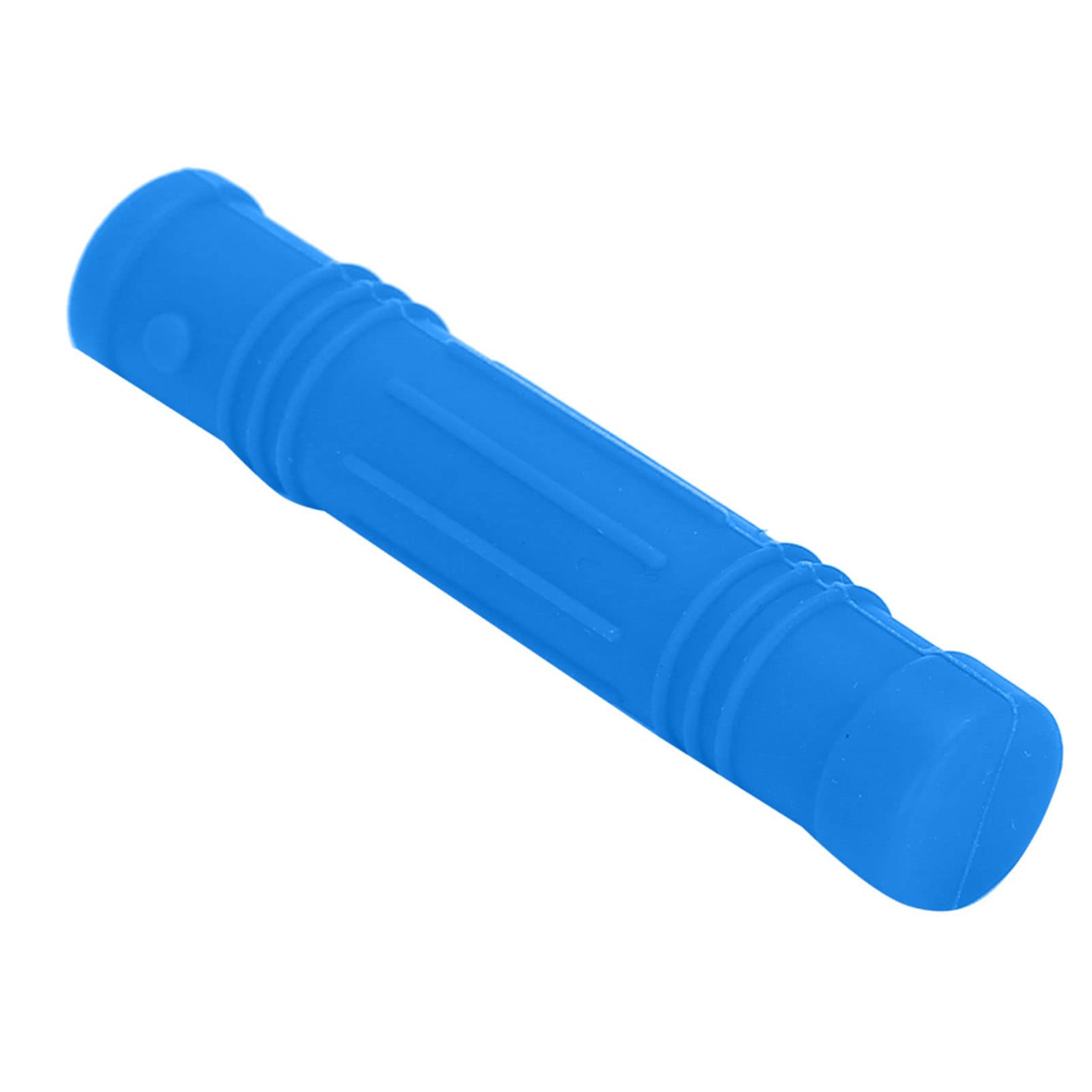 FILFEEL Silicone Chewable Pencil Toppers for Kids - Sensory Fidget Toys for Anxiety Relief, ADHD & Autism - BPA-Free Oral Motor Chew Toys for Classroom & Home Use (Blue)