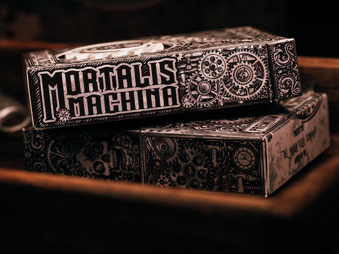 Mortalis Machina Premium Playing Cards - Unique Gothic Design for Poker, Magic Tricks & Collectors | Perfect for Game Nights, Gifts & Cardistry