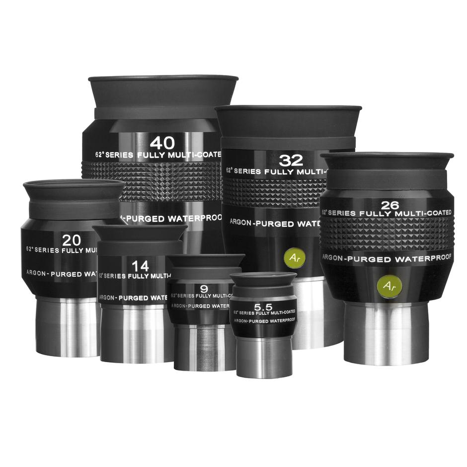 62° Series Waterproof Eyepiece 40mm 2 (AR Purged) - High Performance Waterproof Eyepiece for Astronomy, Marine & Outdoor Activities - EPWP6240LE 01
