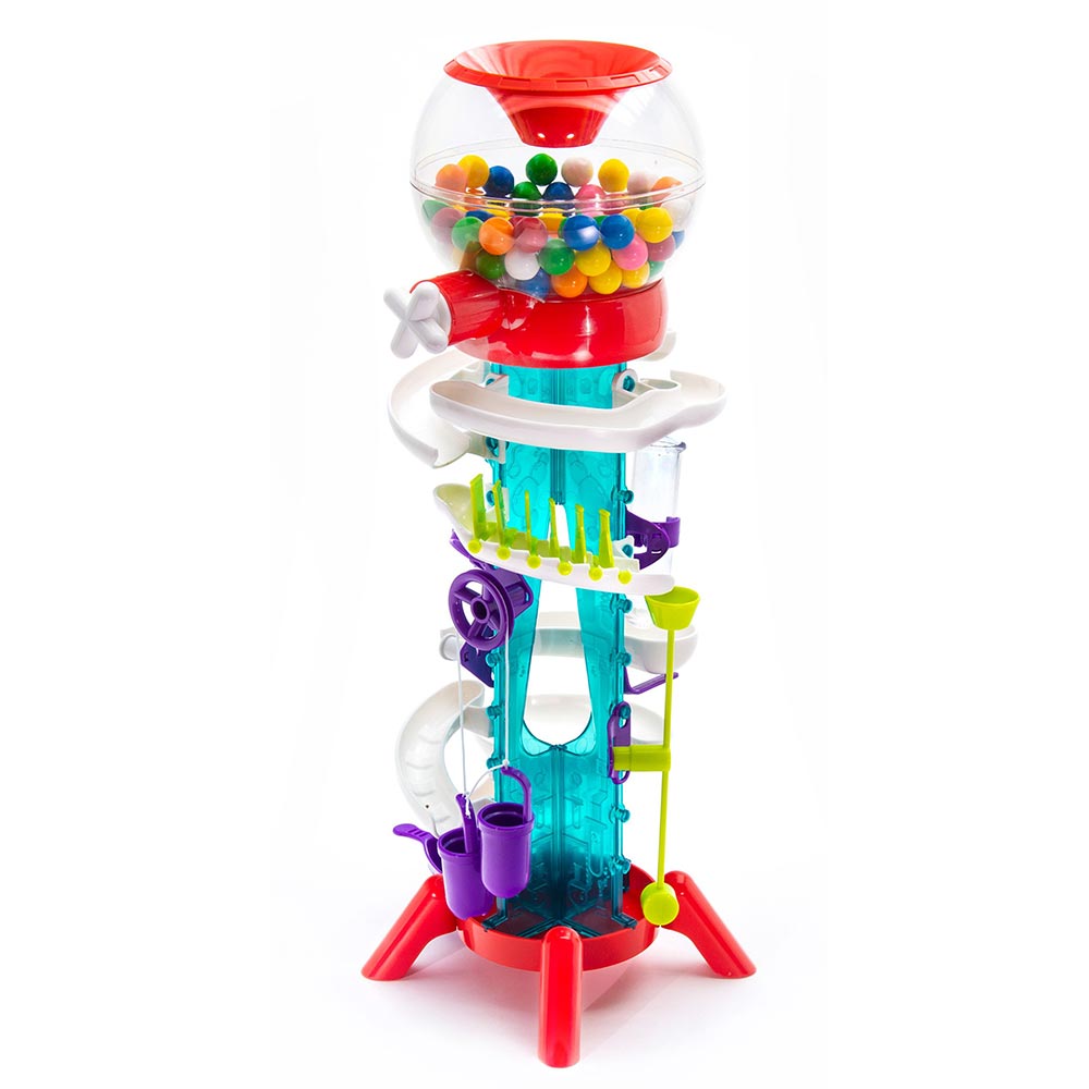Super Stunts & Tricks 2L Gumball Machine Maker - Fun Candy Dispenser for Kids, Parties & Arcade Games (English/French)