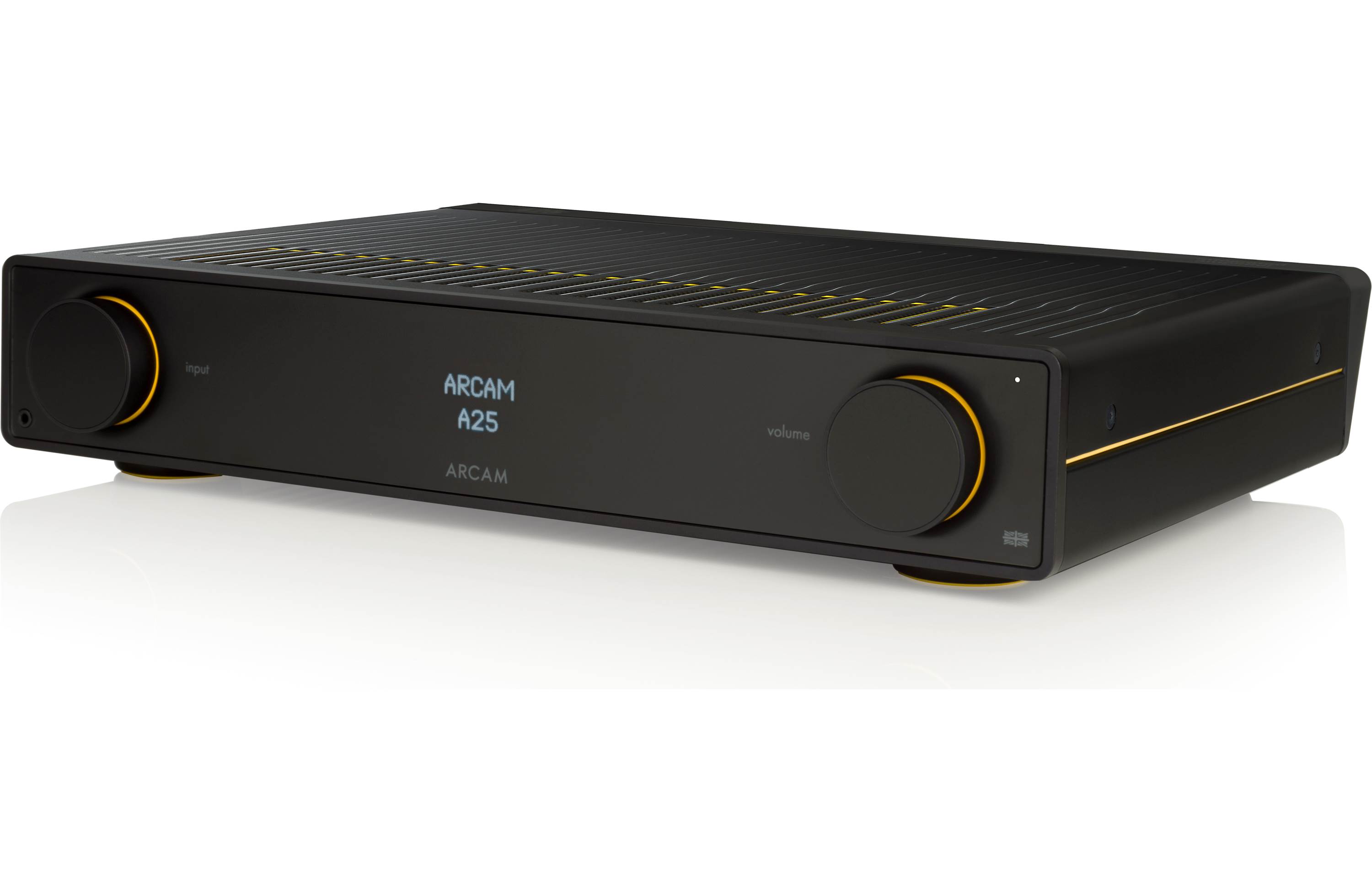 Arcam A25 Stereo Integrated Amplifier with Built-In DAC & Bluetooth - High-Fidelity Audio for Home Theater & Music Listening