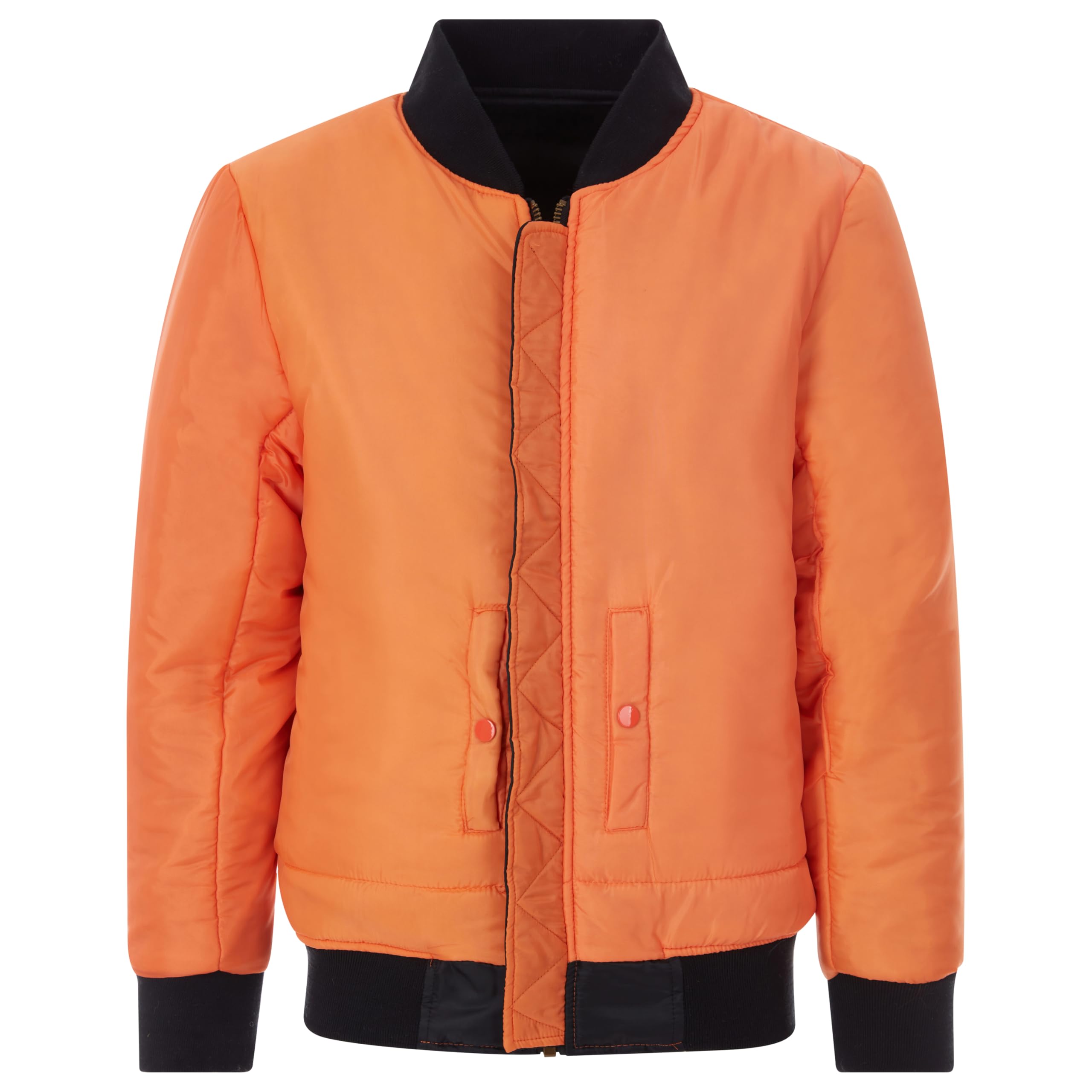 Men's Lightweight MA-1 Bomber Jacket - Military Flight Jacket for Pilots & Casual Wear | Water-Resistant Aviator Jacket for Outdoor & Urban Fashion