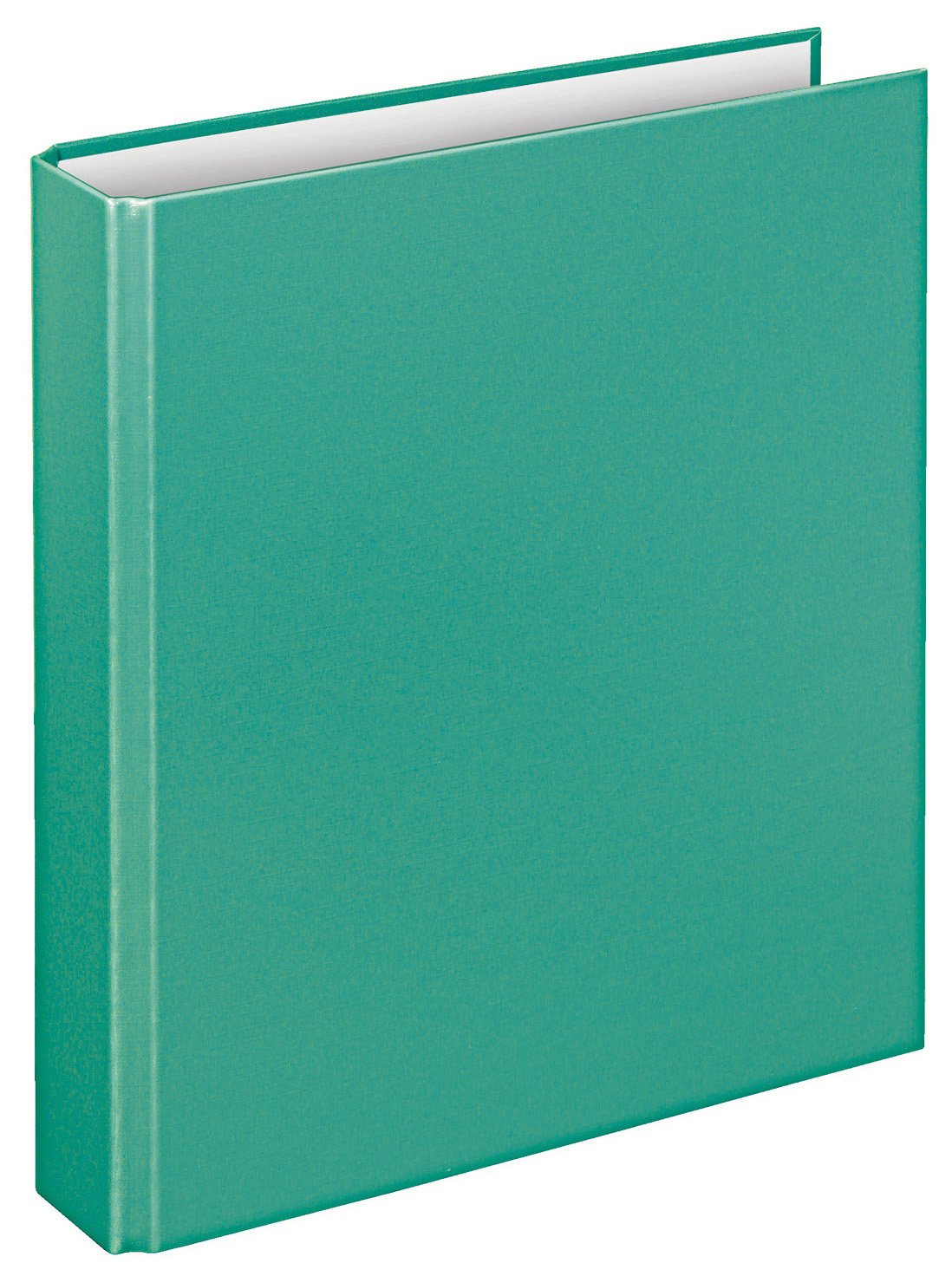 1151042 Basic Ring Binder DIN A5 - 1 Pack Turquoise 2-Ring Mechanism Binder with 25mm Filling Capacity | Office Organization, School Supplies, Document Storage