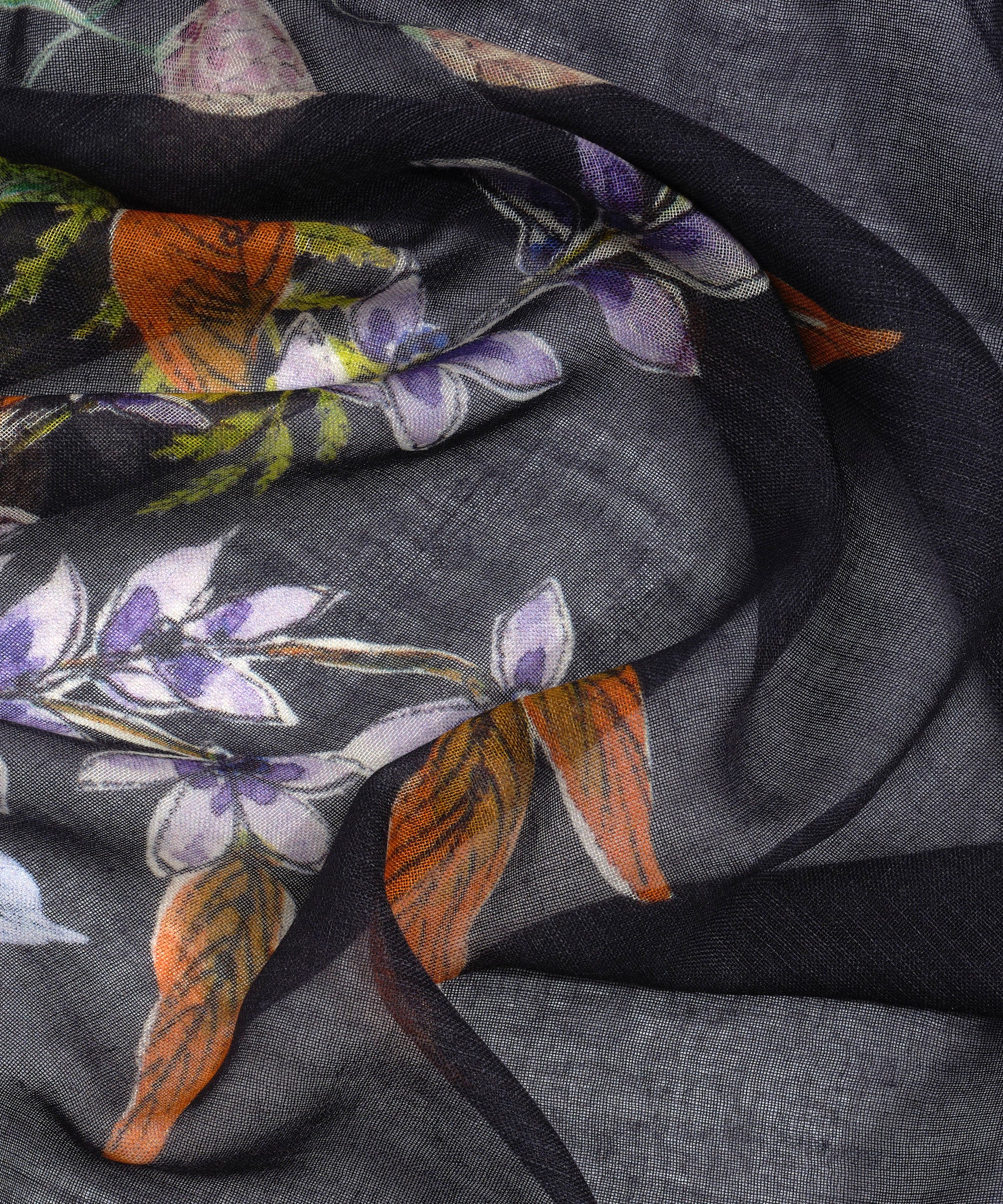 Floral Trail Wrap Scarf - Lightweight Boho Fashion Accessory for Women | Perfect for Spring, Summer, Beach & Outdoor Adventures