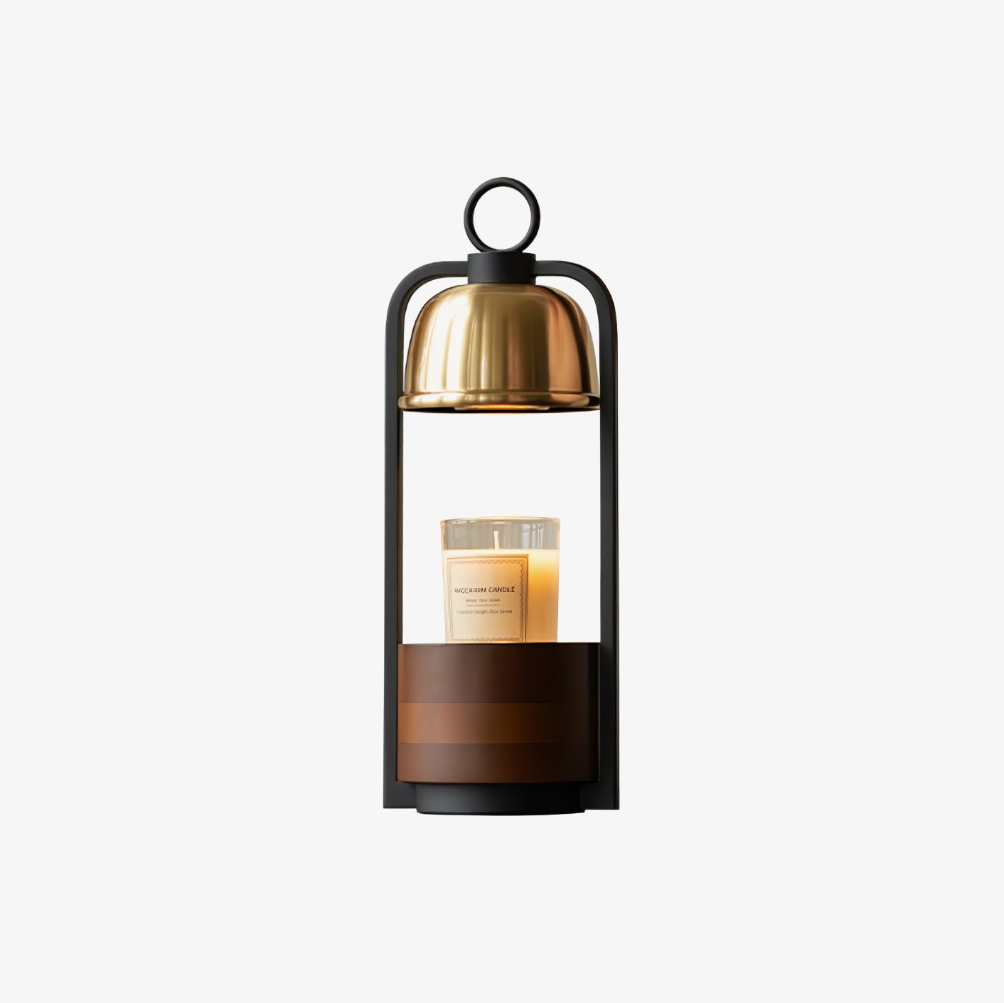 Walnut Wood & Gold