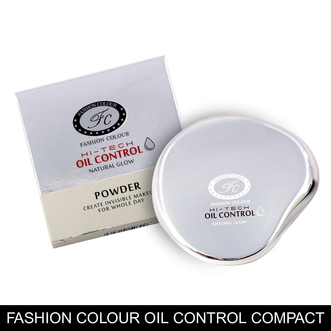 Oil Control Compact Powder - Matte Finish, Sweat & Waterproof | Lightweight Face Makeup for Flawless Look | 10g Shade 01 | Perfect for Daily Wear, Office & Outdoor Activities