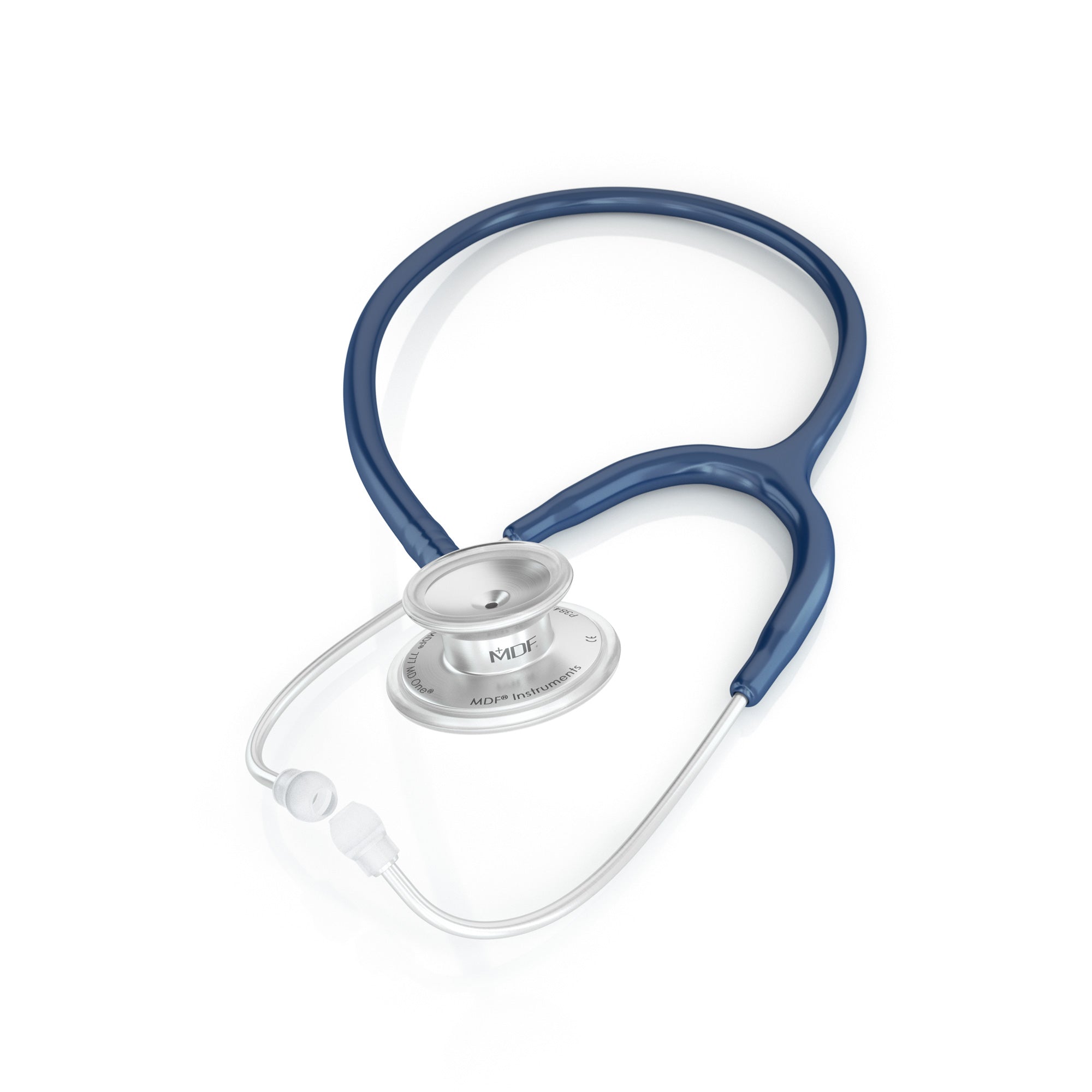 MD One® Adult Stethoscope - Navy Blue | Professional Medical Equipment for Doctors & Nurses | Ideal for Clinical Use, Patient Exams & Healthcare Settings