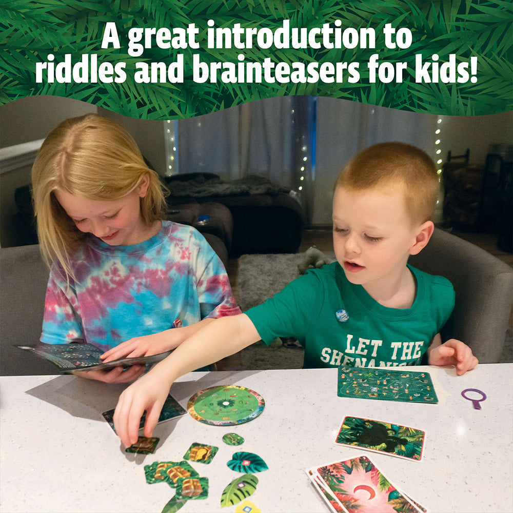 EXIT: The Game - Kids Jungle of Riddles | Fun Family Board Game for Ages 8+ | Perfect for Game Nights & Educational Play