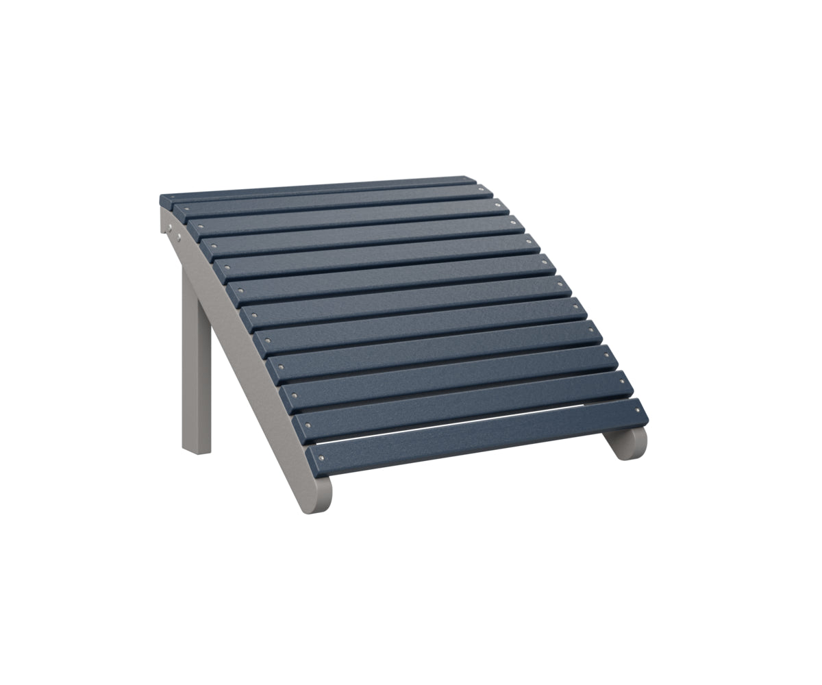 Navy Blue on Light Gray