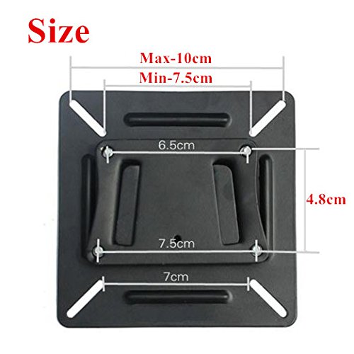 13-24 Inch Ultra Slim Low Profile TV Wall Mount Bracket for LED LCD Flat Panel TVs - Perfect for Living Room, Bedroom, and Office Spaces