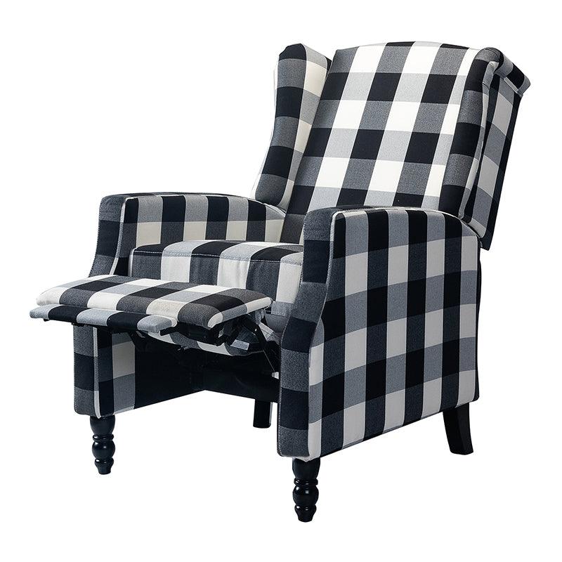 Lilith Upholstered Recliner Chair - Adjustable Backrest & Footrest, Ergonomic Living Room Reclining Chair for Relaxing, Reading & Watching TV