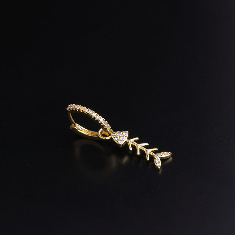 18K Gold Dainty Hoop Earrings for Women - Elegant Dangle Hoop Earrings with Evil Eye Charm | Perfect for Everyday Wear, Gifts & Special Occasions | HSPJ283