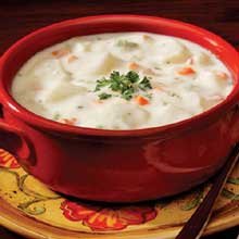 Campbell's Frozen Condensed Cream of Potato Soup - 4 lb Tray (3 Trays per Case) | Bulk Restaurant Supply, Catering & Meal Prep Essential