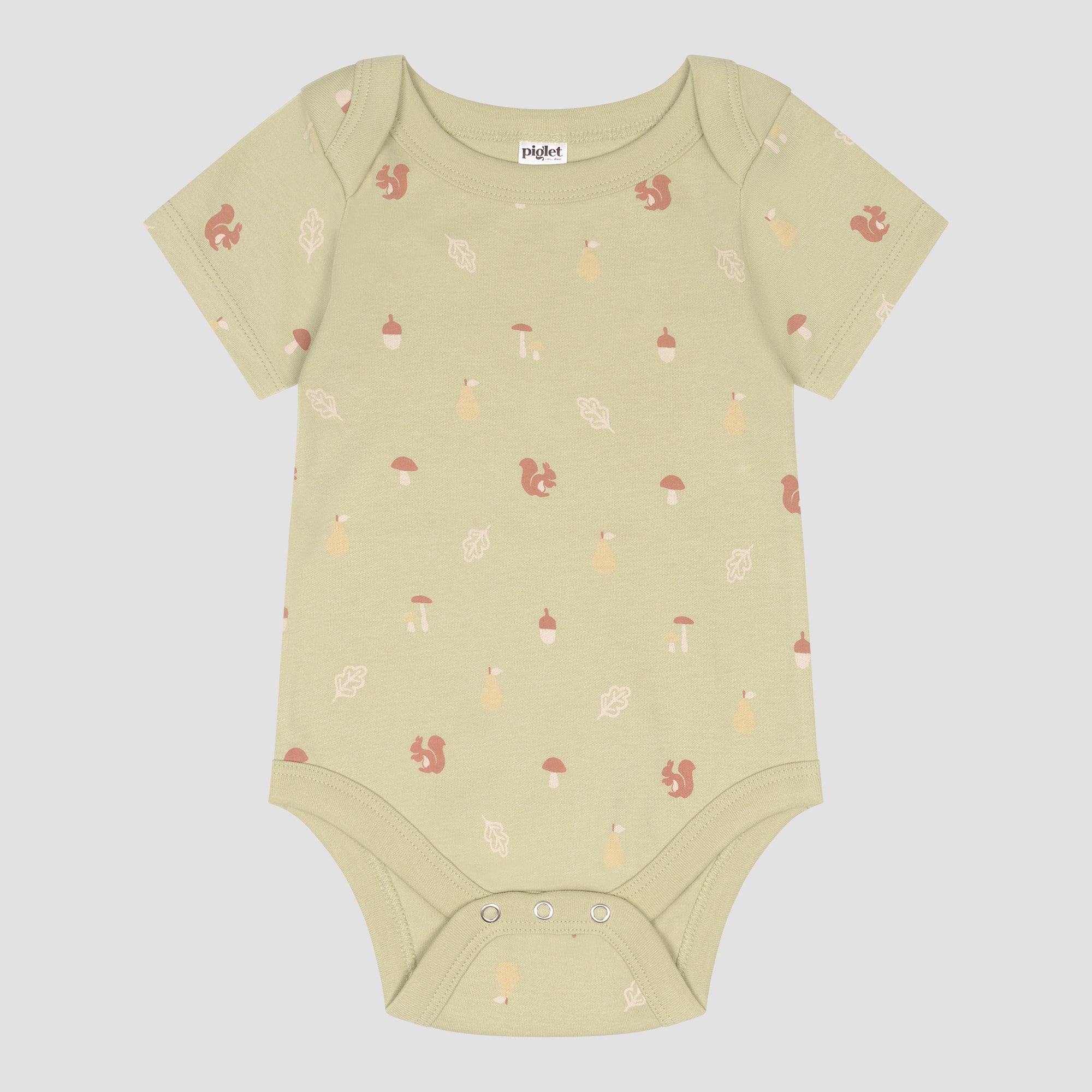 Sweet Pea Floral Print Bodysuit for Women - Soft Stretchy Comfortable T-Shirt Style - Perfect for Layering, Casual Wear & Everyday Outfits