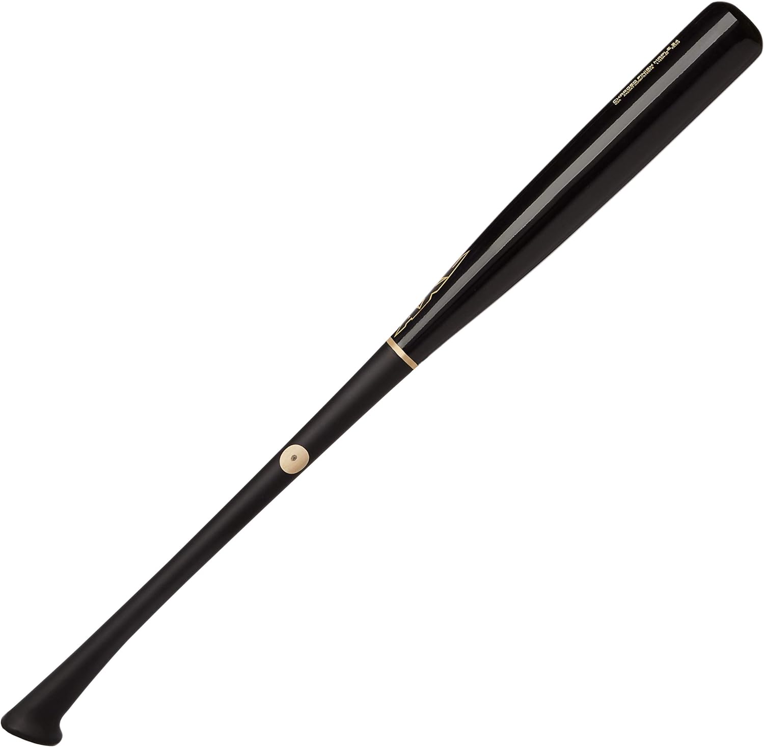 New Axe Bat 243 Pro Fit Maple Wood Baseball Bat - Black/Gold Finish | Professional Grade for Baseball Players | Perfect for Training, Games & Tournaments