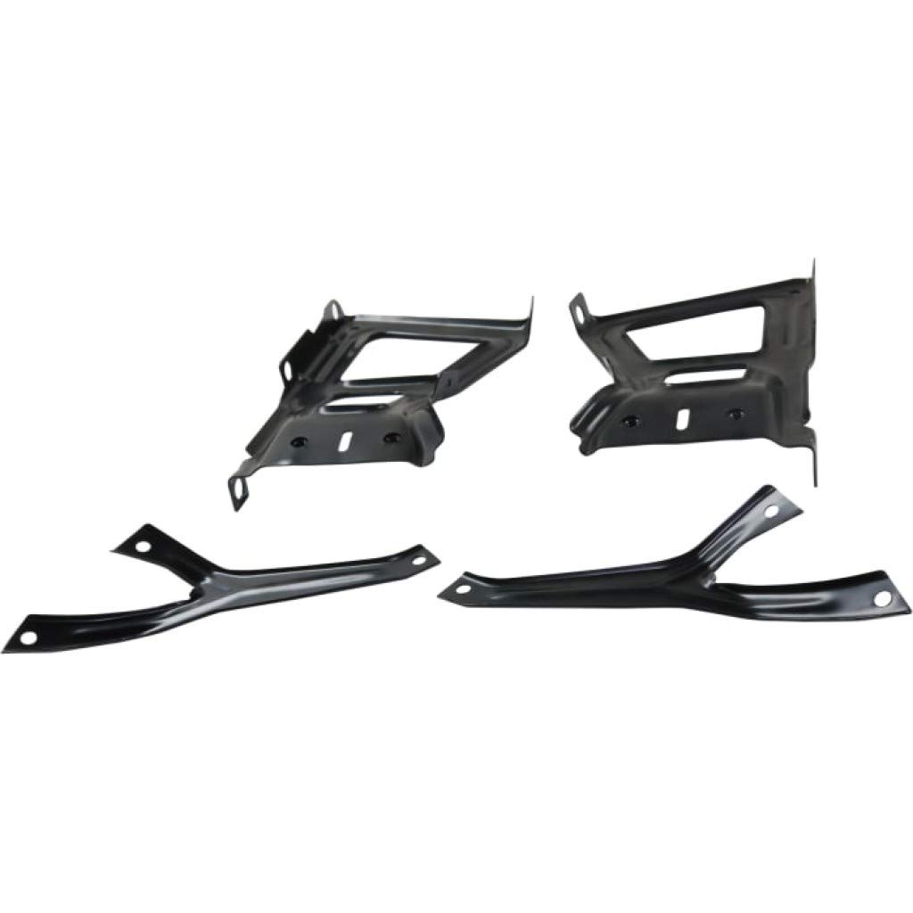 Dodge Ram 2500/3500 Bumper Mounting Bracket Set (2010) - Passenger & Driver Side Rear - Fits All Cab Types - OEM CH1165104 & 68049744AA - Perfect for Truck Repair & Off-Road Upgrades