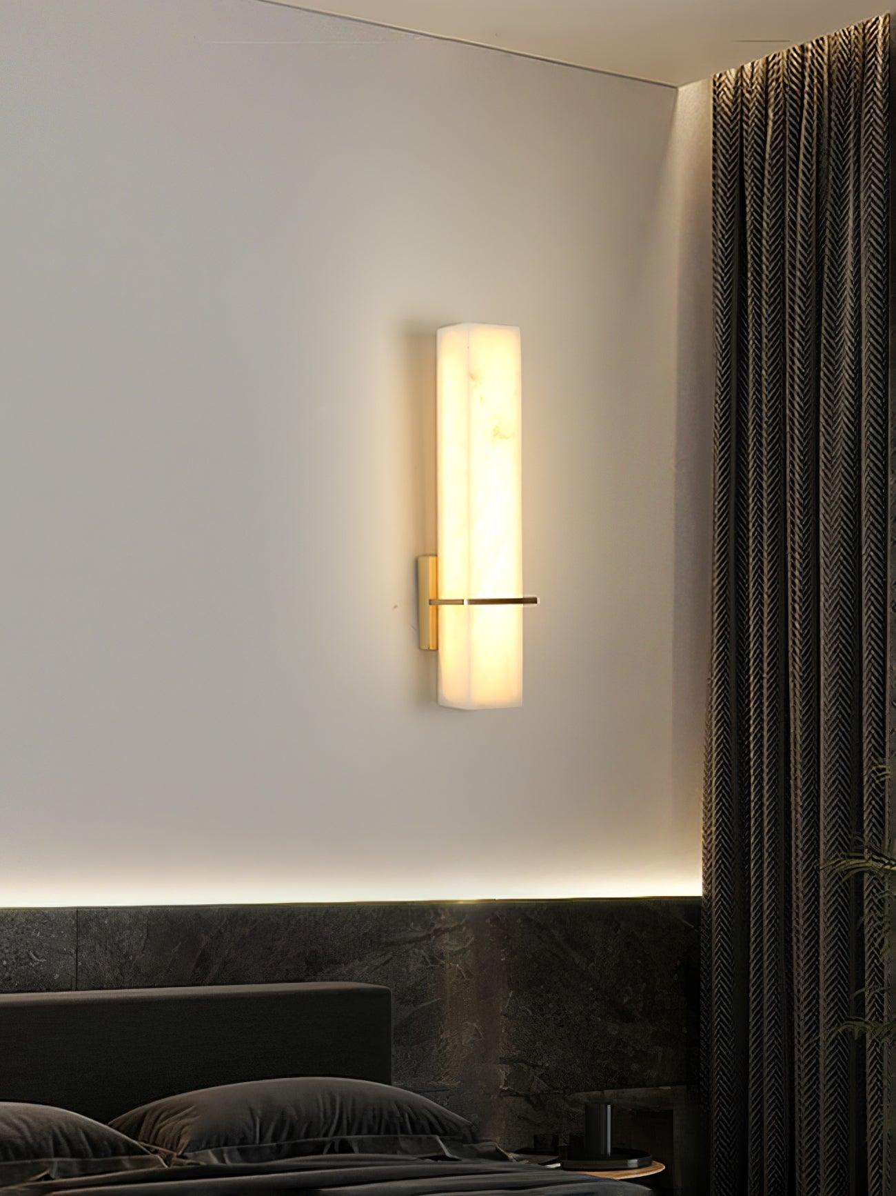 Modern Milan Wall Sconce - Elegant Plug-in Wall Light Fixture for Living Room, Bedroom & Hallway Decor | Indoor Lighting Solution
