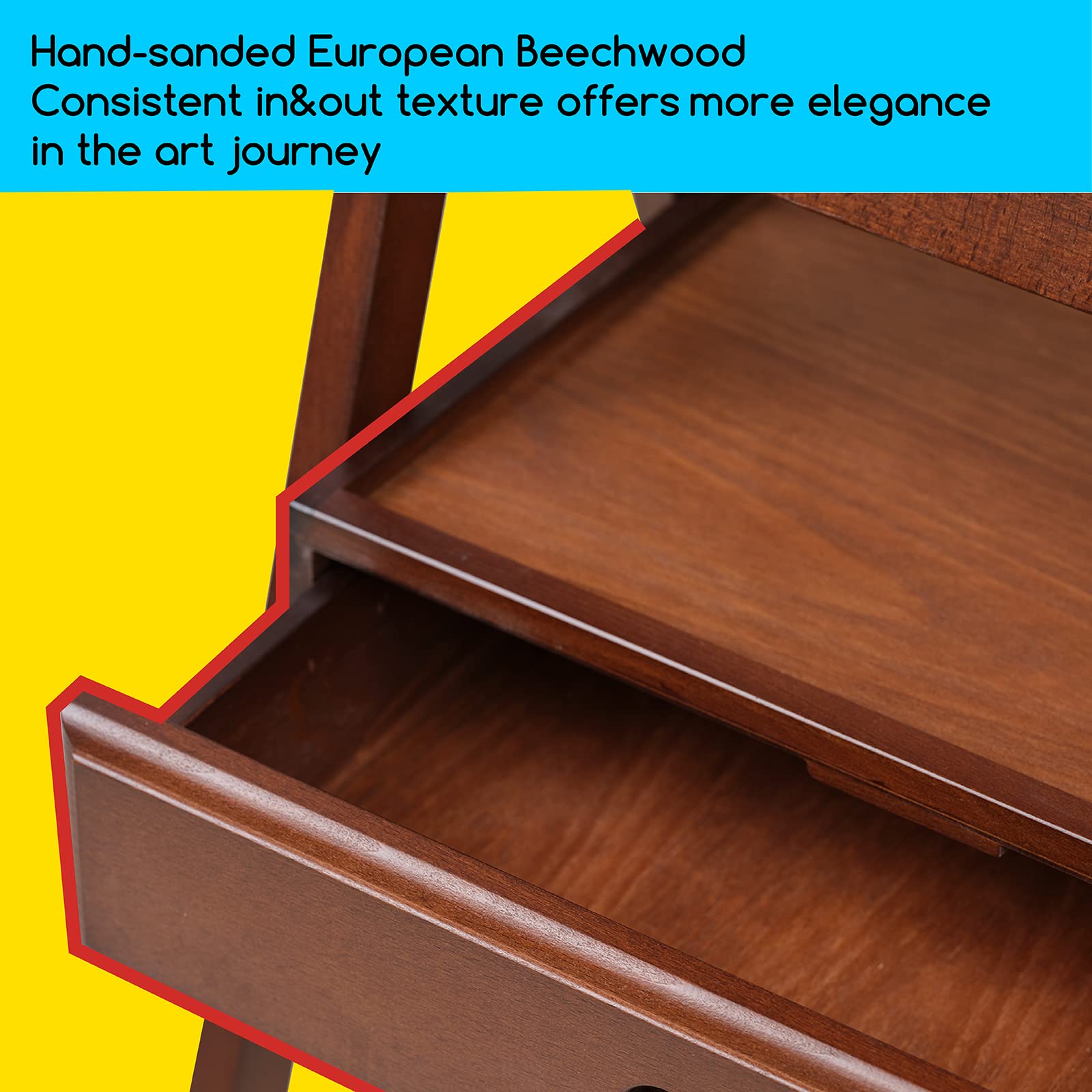 MEEDEN Adjustable H-Frame Easel Stand for Artists - 60