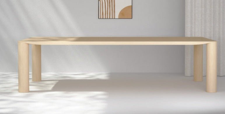Eggen Modern Dining Table by Midj - Stylish Wooden Kitchen Table for Small Spaces, Perfect for Apartments & Cozy Homes