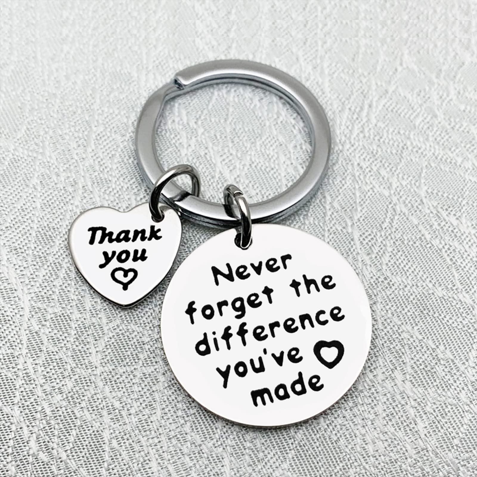 Retirement Keychain Appreciation Gift for Colleagues - Perfect for Teachers & Coworkers