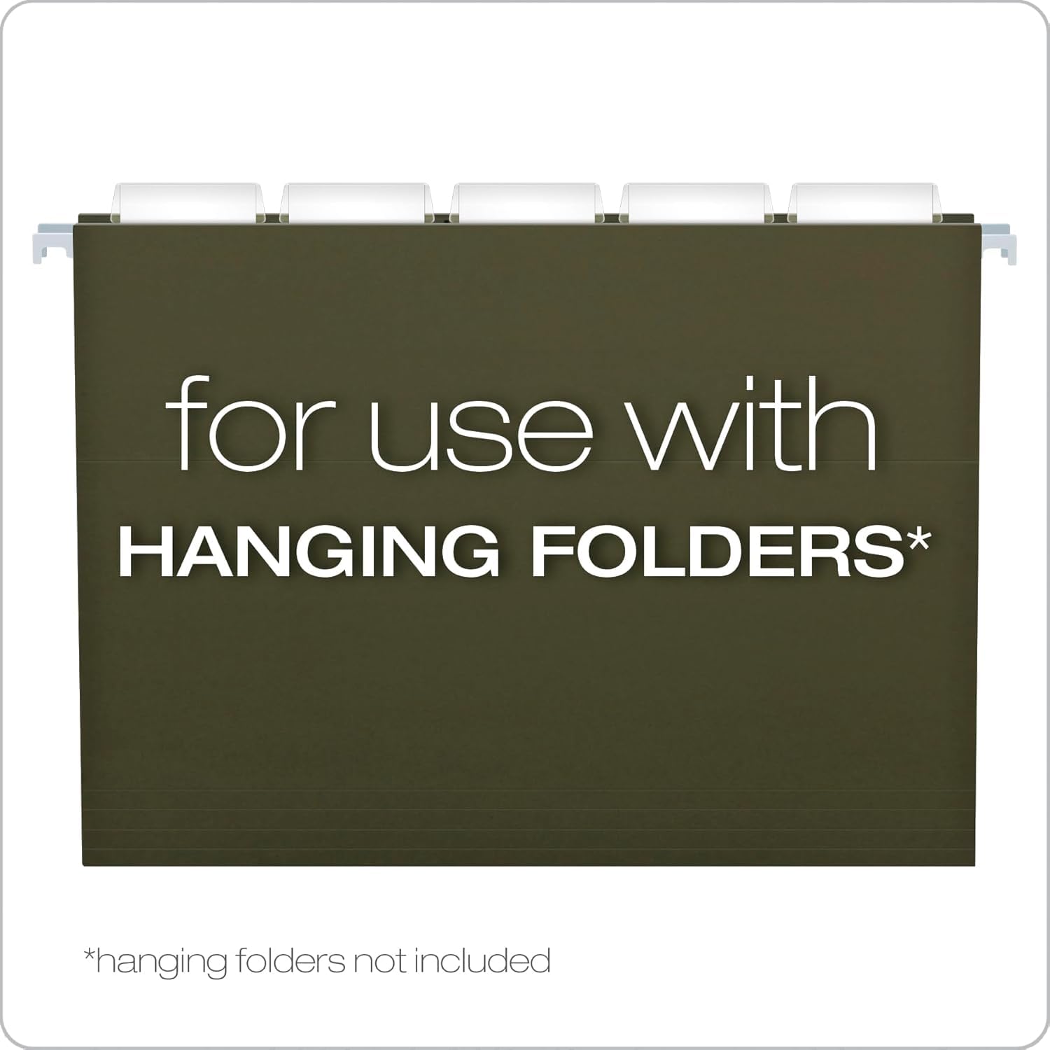 Pendaflex Hanging File Folder Tabs - 100 Sets of 2