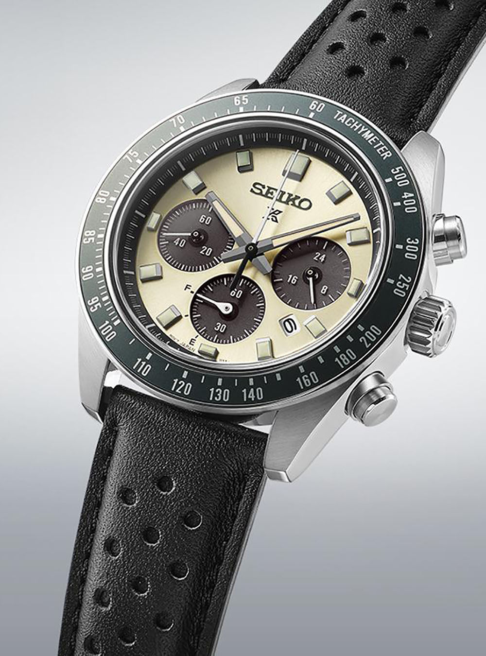 Seiko Prospex 'Racing Sports' Solar Speedtimer Chronograph Watch SBDL115 / SSC943 - Japanese Made JDM - Perfect for Racing Enthusiasts & Sports Lovers