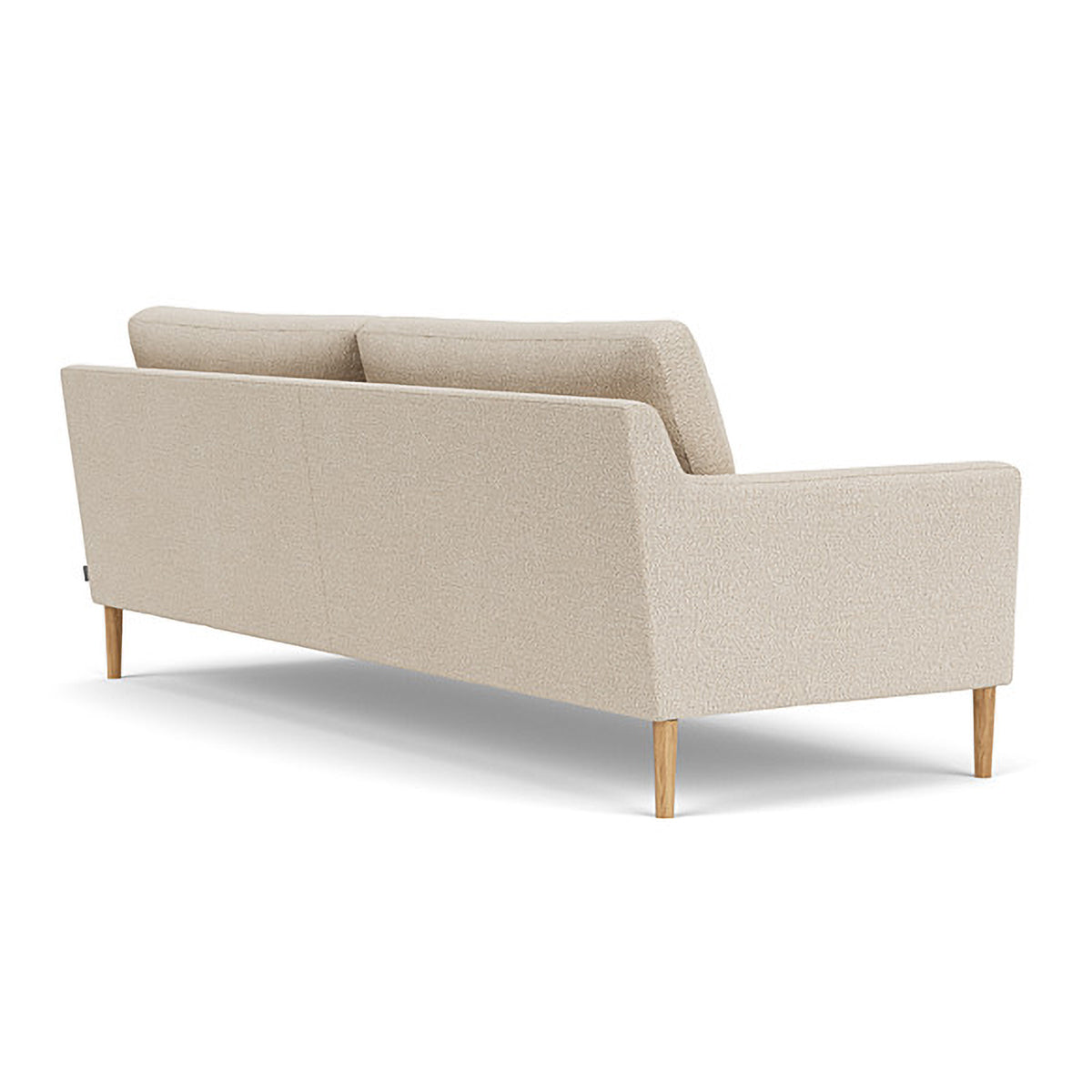 Astha Boucle 3 Seater Sofa - Modern Upholstered Couch with Soft Fabric for Living Room, Lounge & Office | Comfortable Sectional Sofa for Home Decor