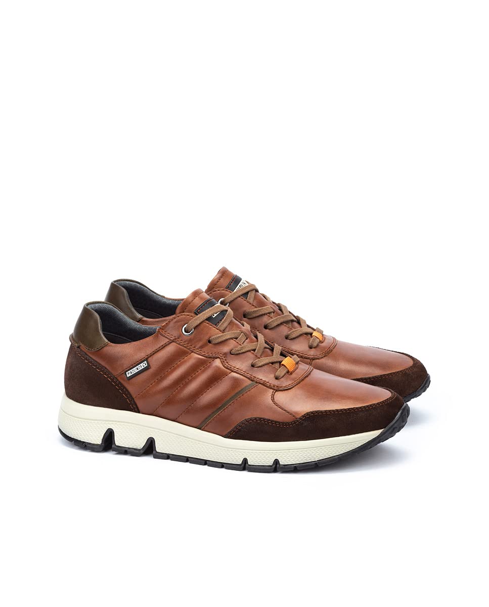 **PIKOLINOS Men's Leather Sneakers - Comfortable & Stylish Casual Shoes for Walking, Travel & Everyday Wear**