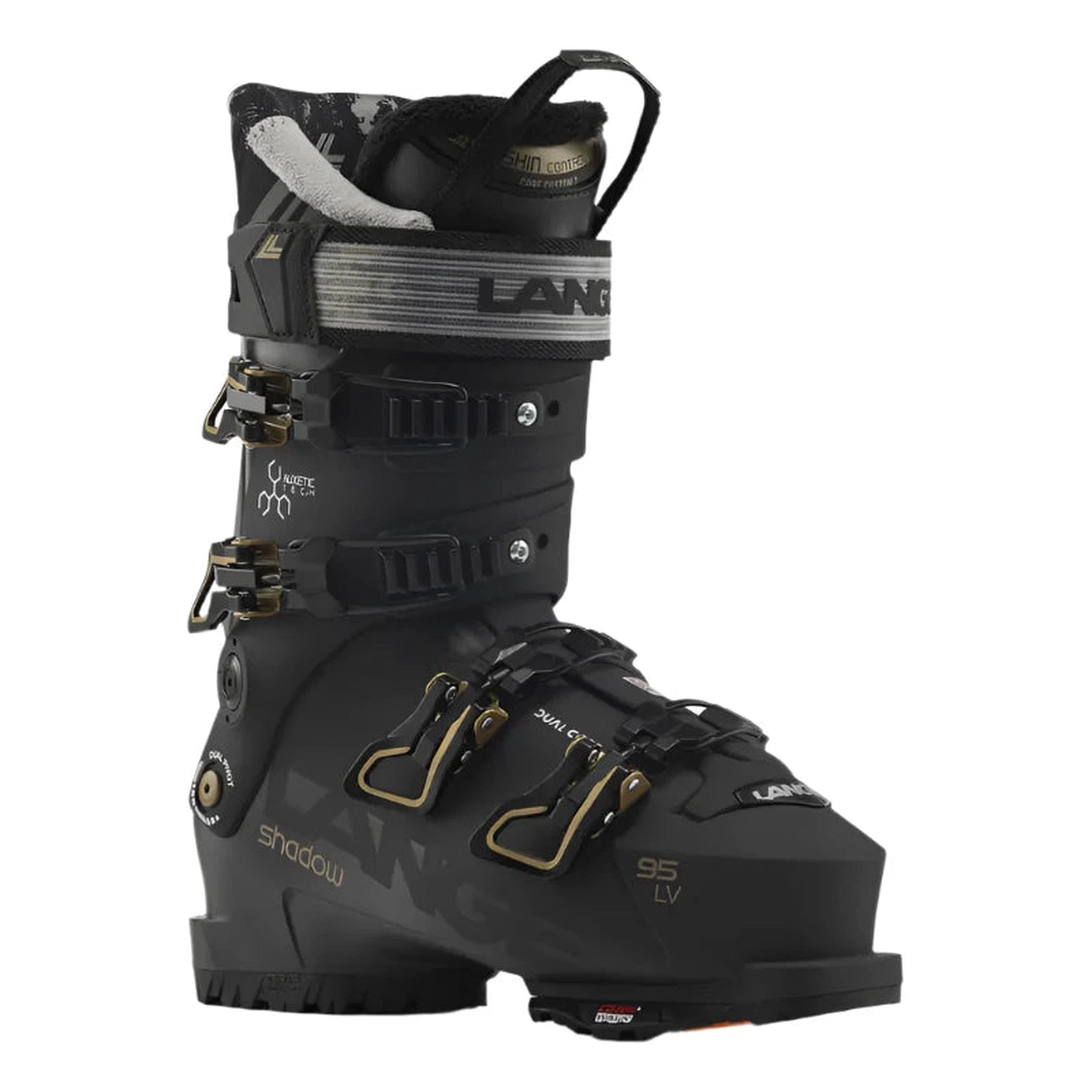 Lange SHADOW 95 W LV GW Ski Boots 2025 - Women's Performance Ski Boots for All-Mountain & Freeride Skiing - Perfect for Advanced Skiers on Powder Days and Resort Slopes