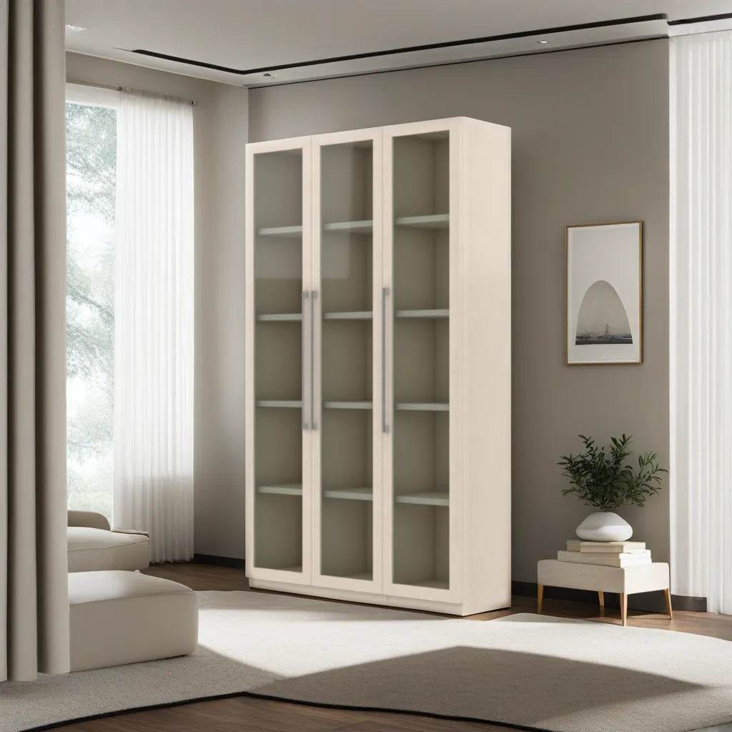 Micah VII Display Bookshelf - Modern Wooden Bookcase with 5 Shelves, Stylish Home Decor for Living Room, Bedroom & Office - Perfect for Organizing Books, Photos & Decorative Items