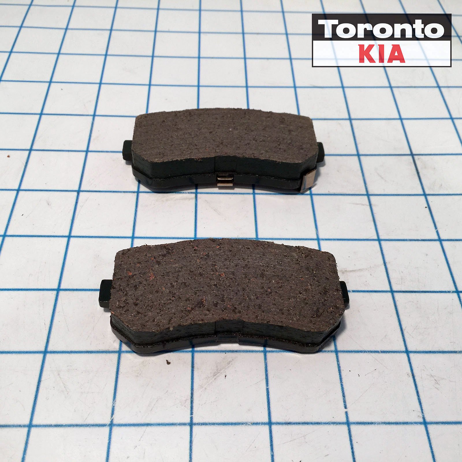Genuine Kia 58302-1MA40 Brake Pad Kit - Front & Rear Brake Pads Replacement for Kia Vehicles - Perfect for Daily Commuting & Highway Driving